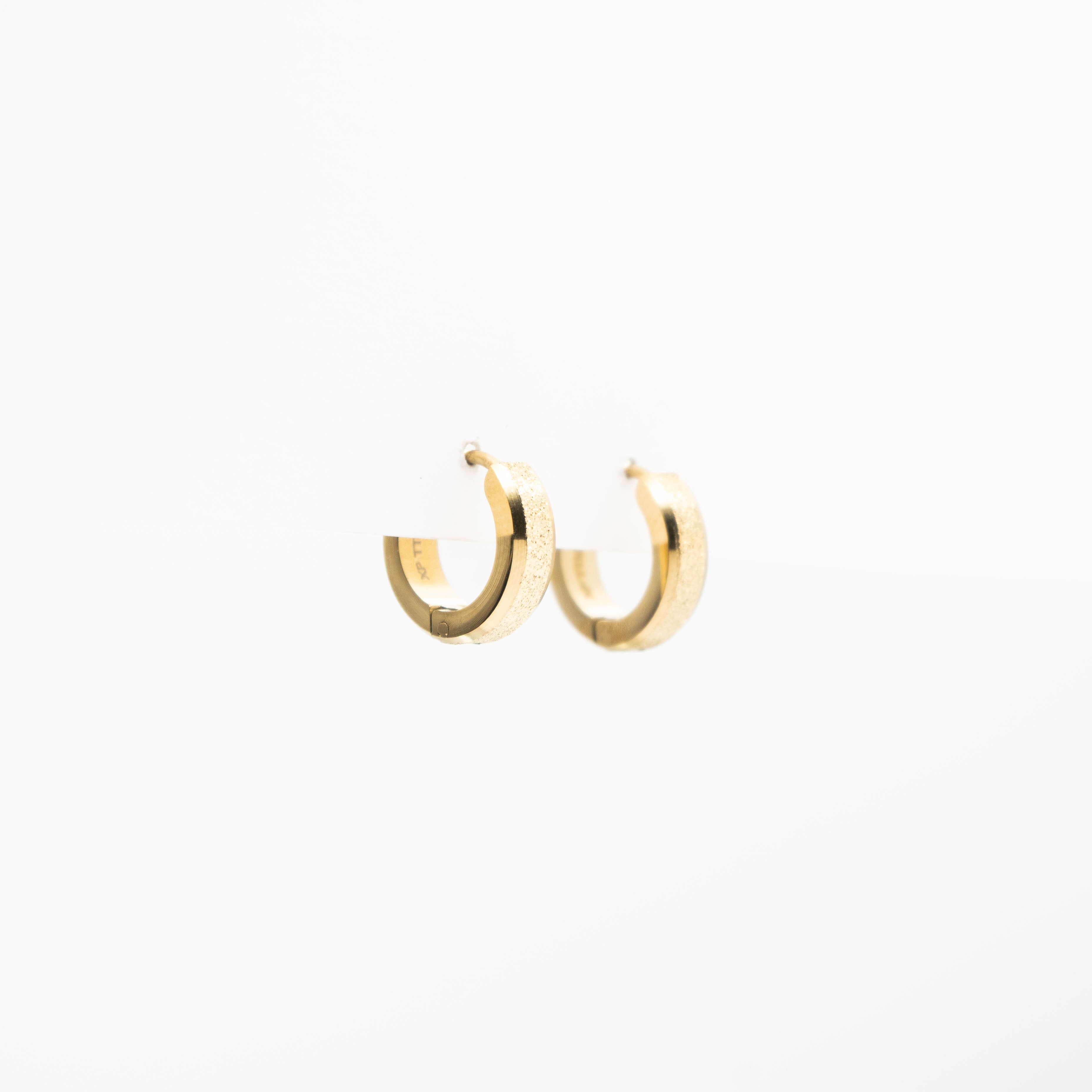 Aretes De Argolla Con Glitter