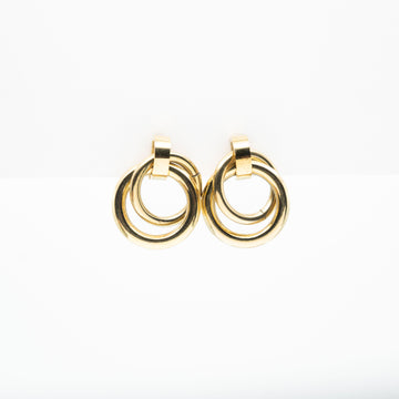 Aretes De Argollas Entrelazadas