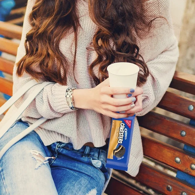 OREO Peanut Butter Creme Cakesters Soft Snack Cakes, 5 - 2.02 oz Snack Packs