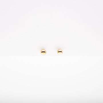 Arete Minimalista Dorado Mediano
