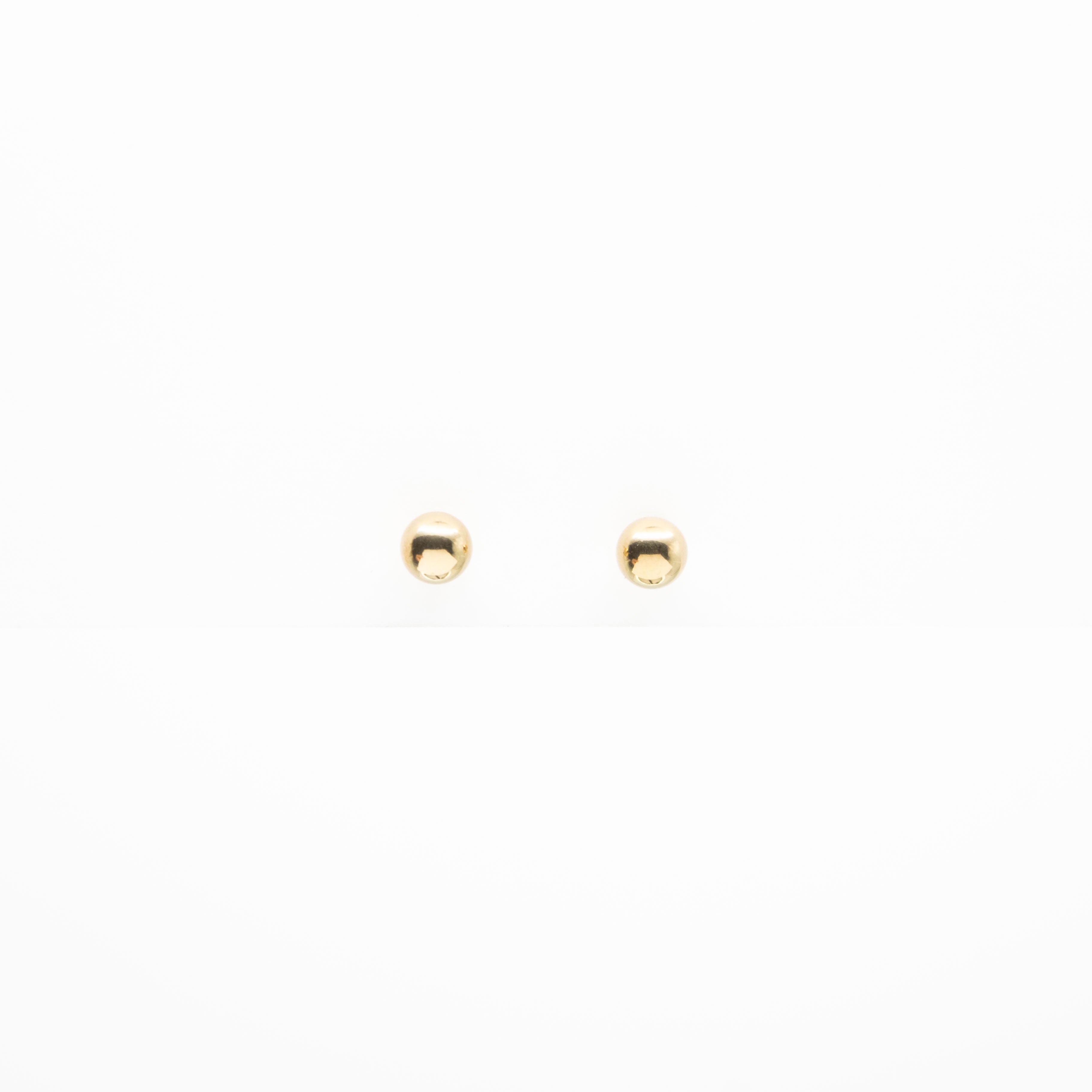 Arete Minimalista Dorado