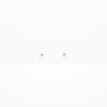 Arete Minimalista Dorado Pequeño