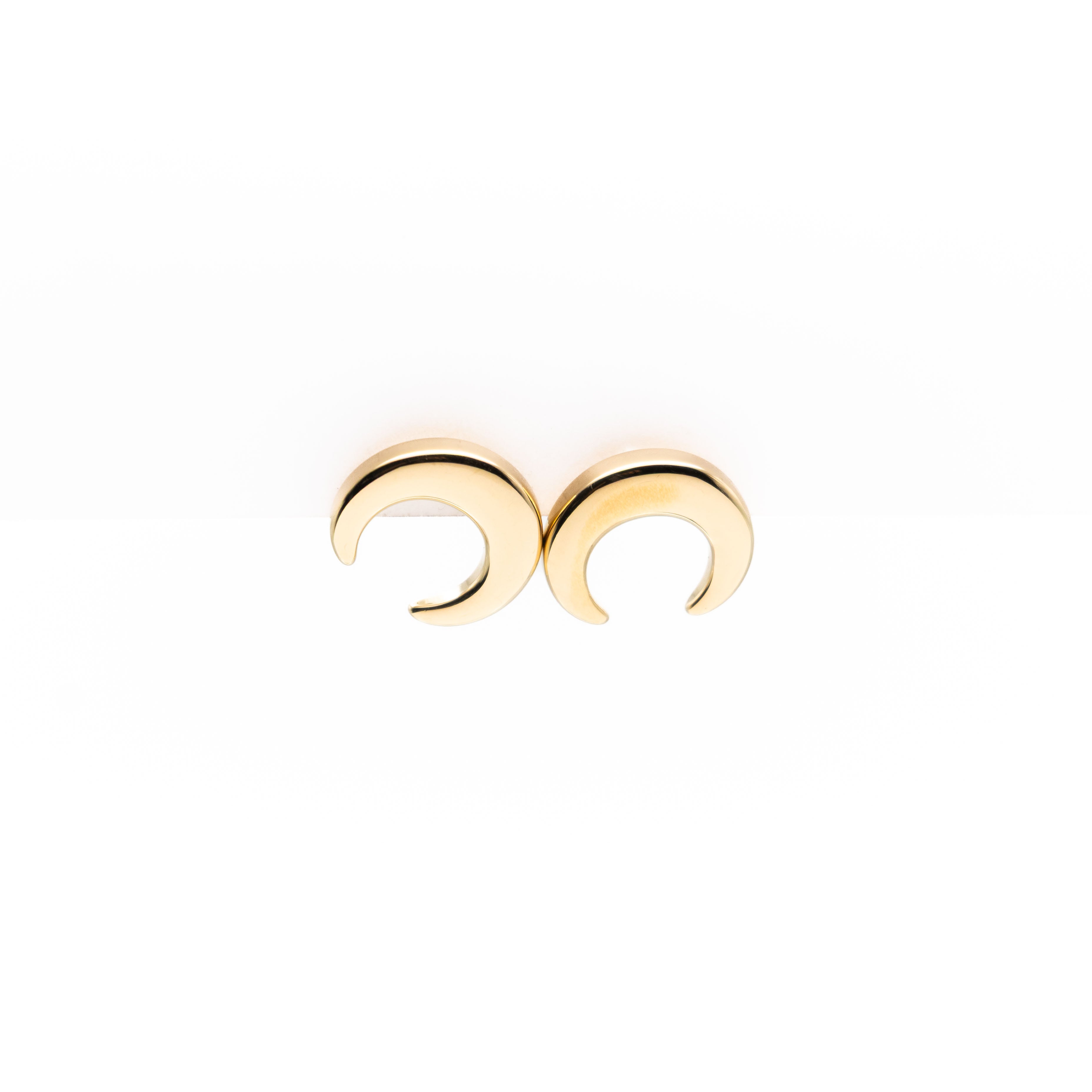 Aretes De Luna Con Volumen