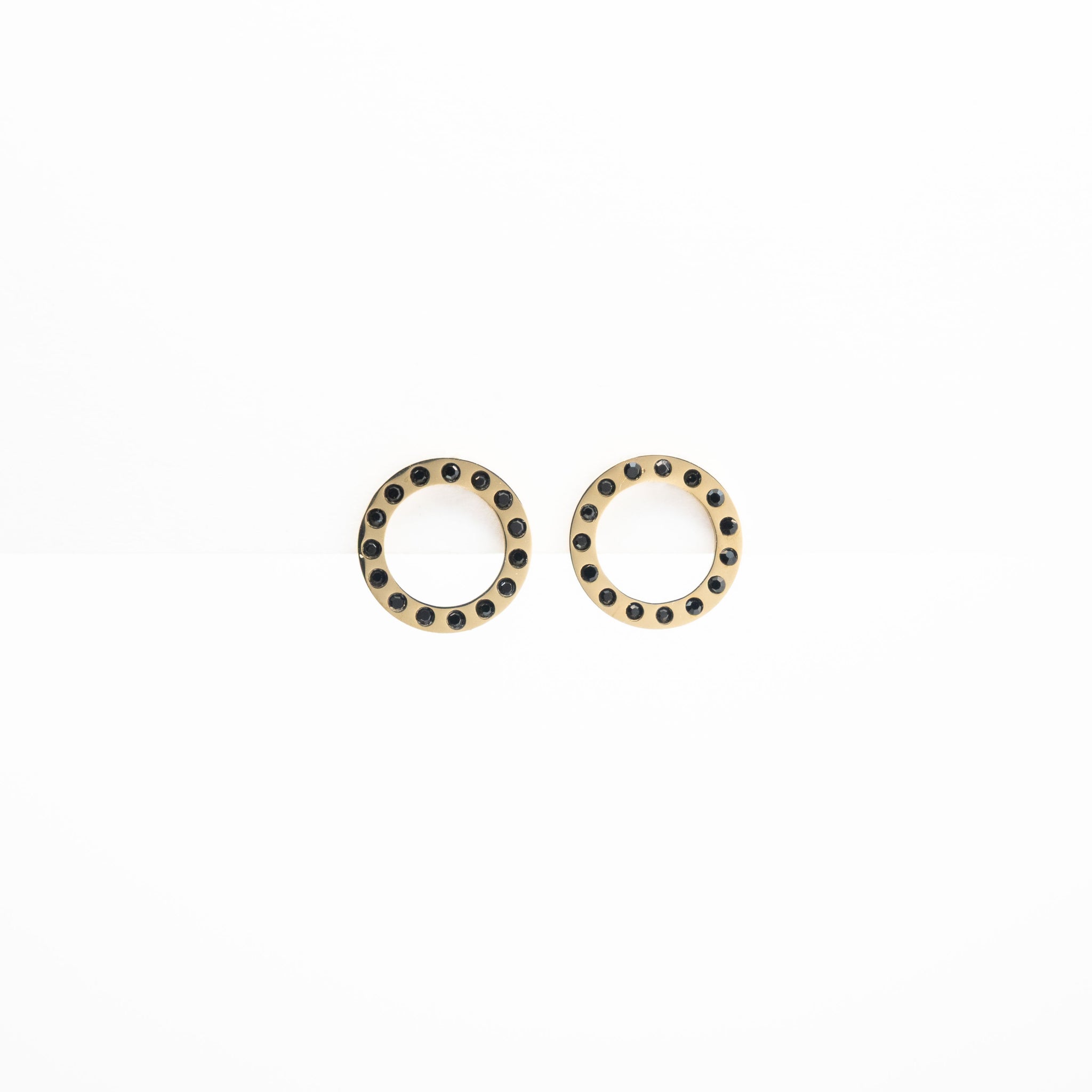 Aretes De Aro Strass