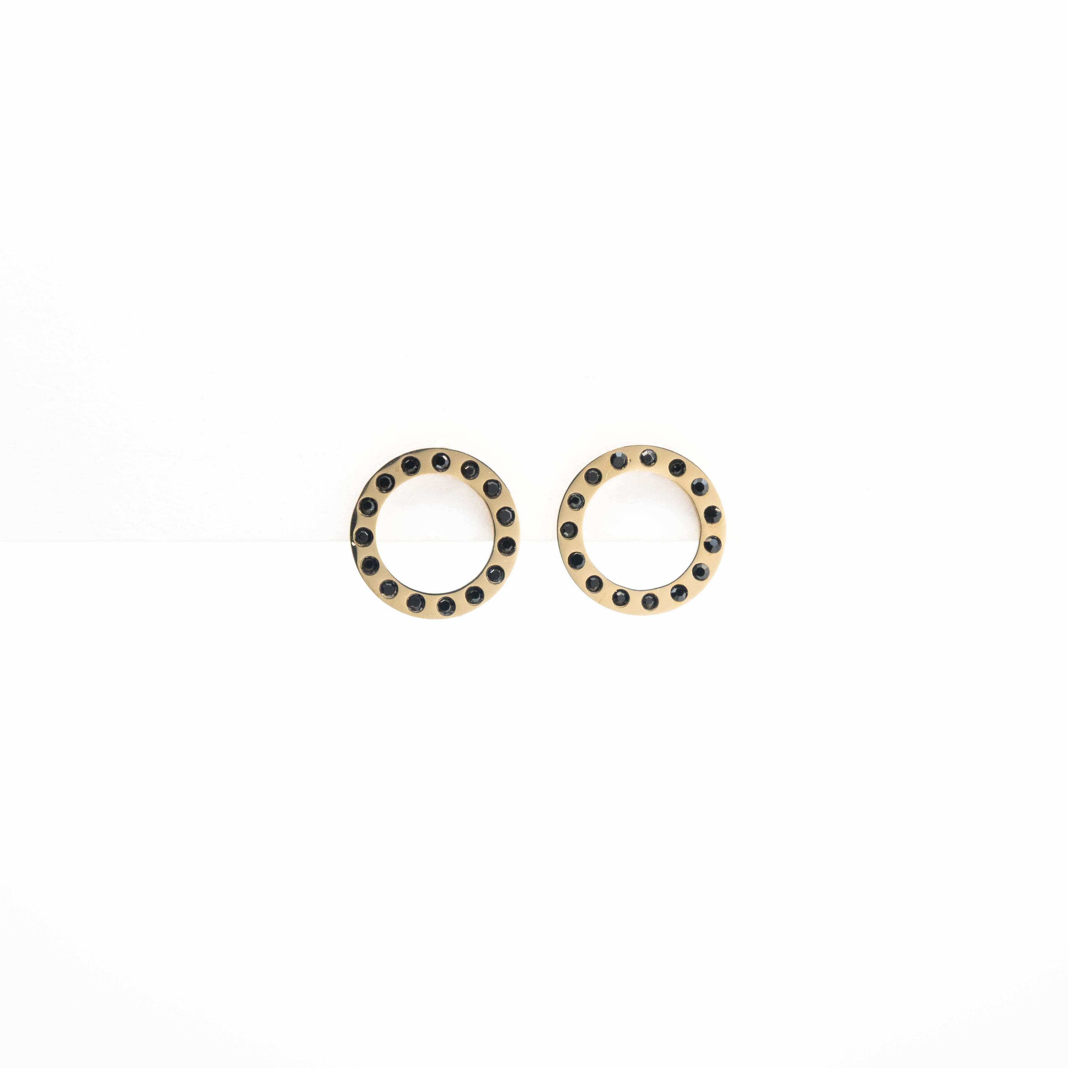 Aretes De Aro Strass