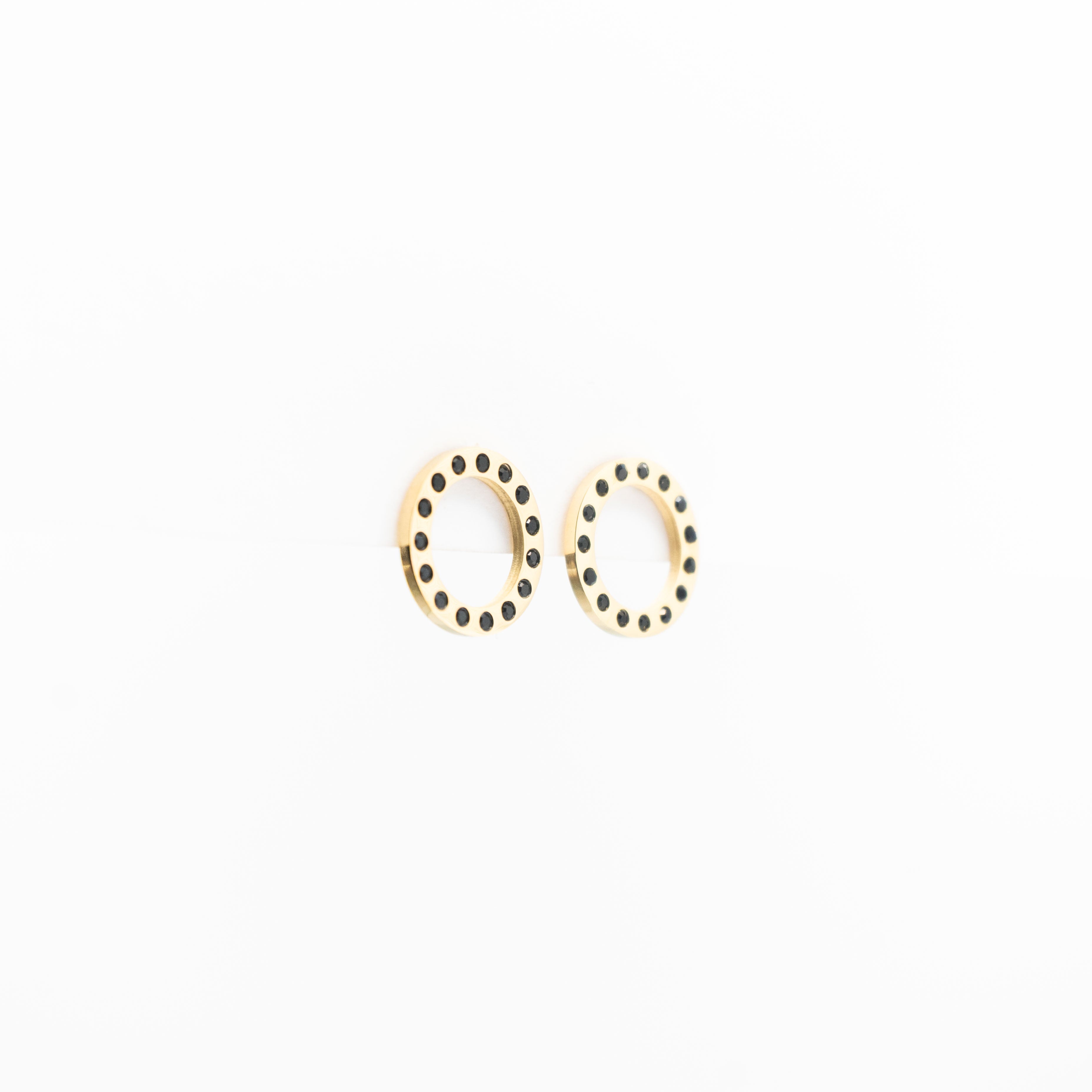 Aretes De Aro Strass