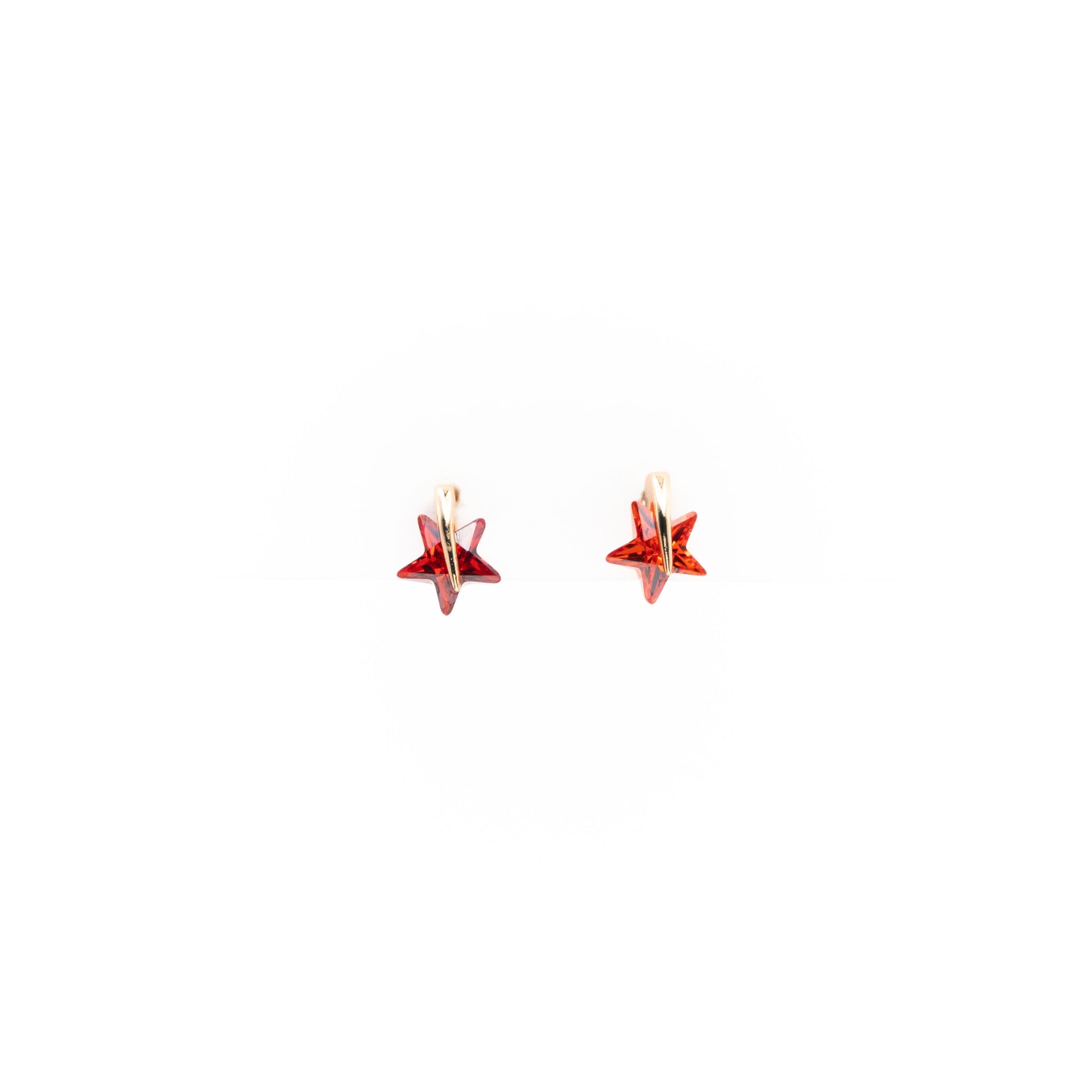 Aretes De Estrella De Circonia