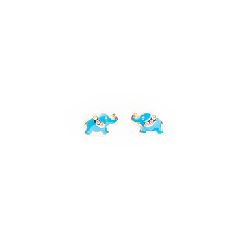 Aretes De Elefante Strass