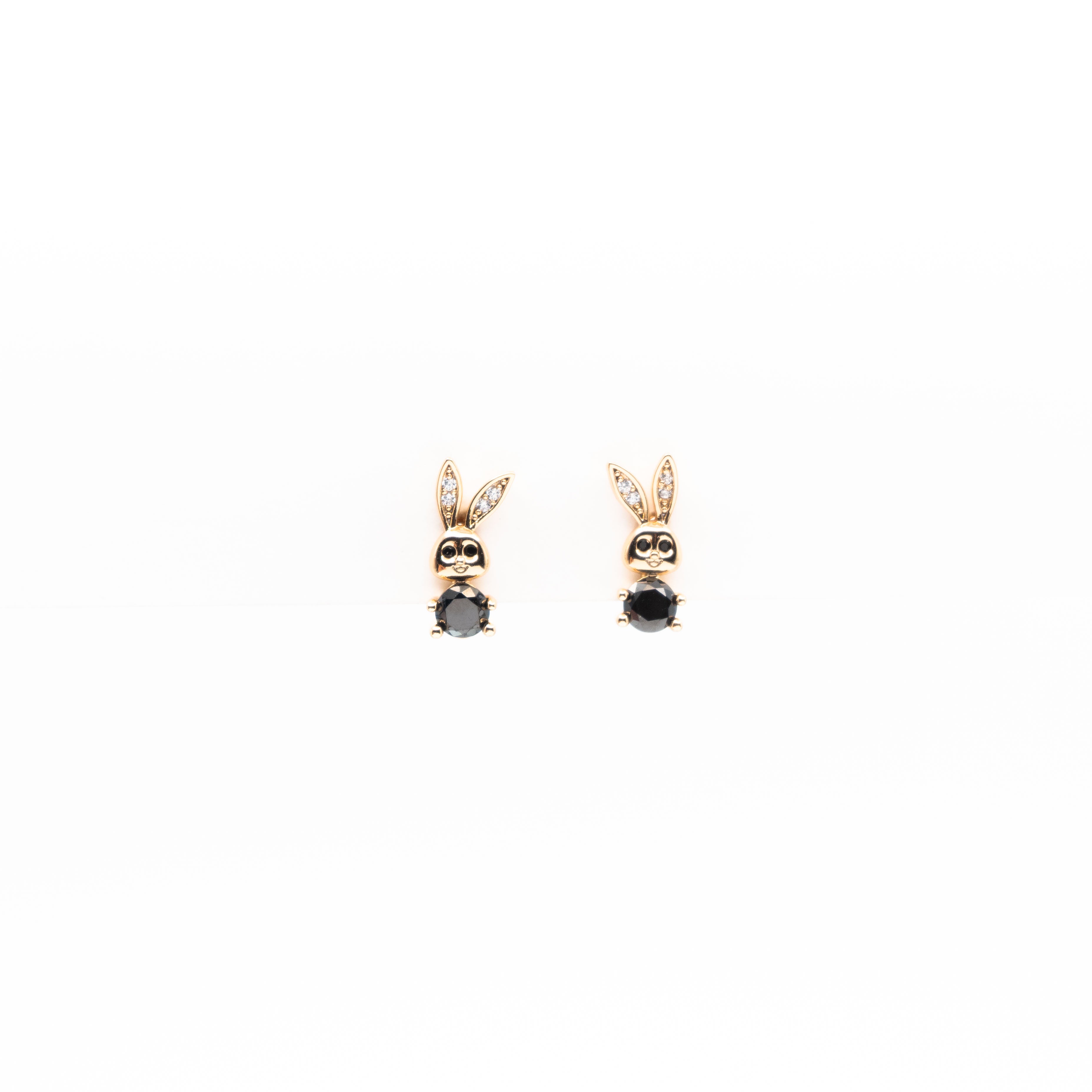 Aretes De Conejo Con Circonia