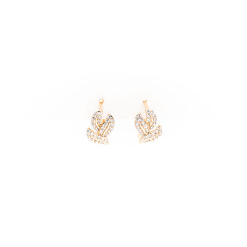 Aretes Entrelazados Strass