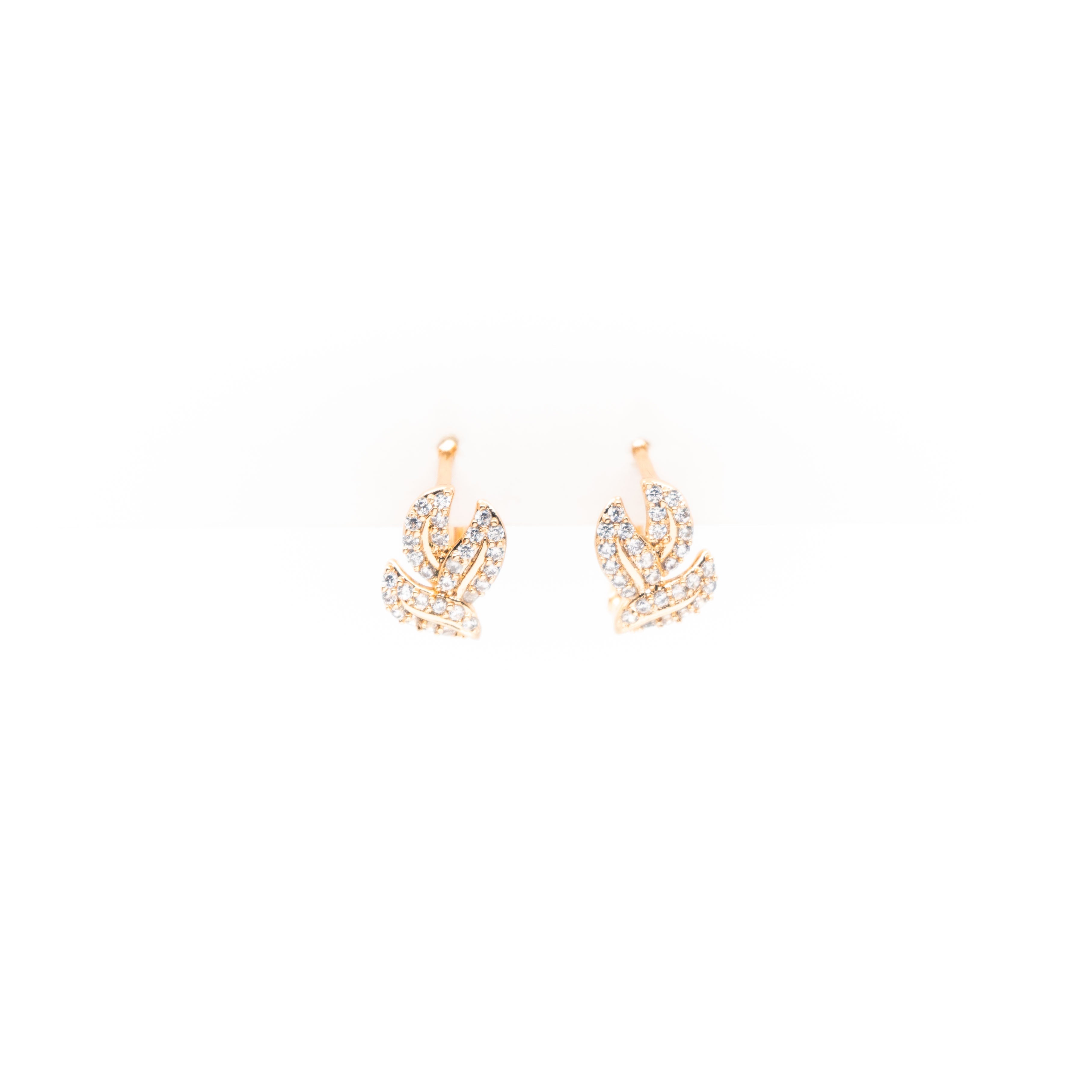 Aretes Entrelazados Strass