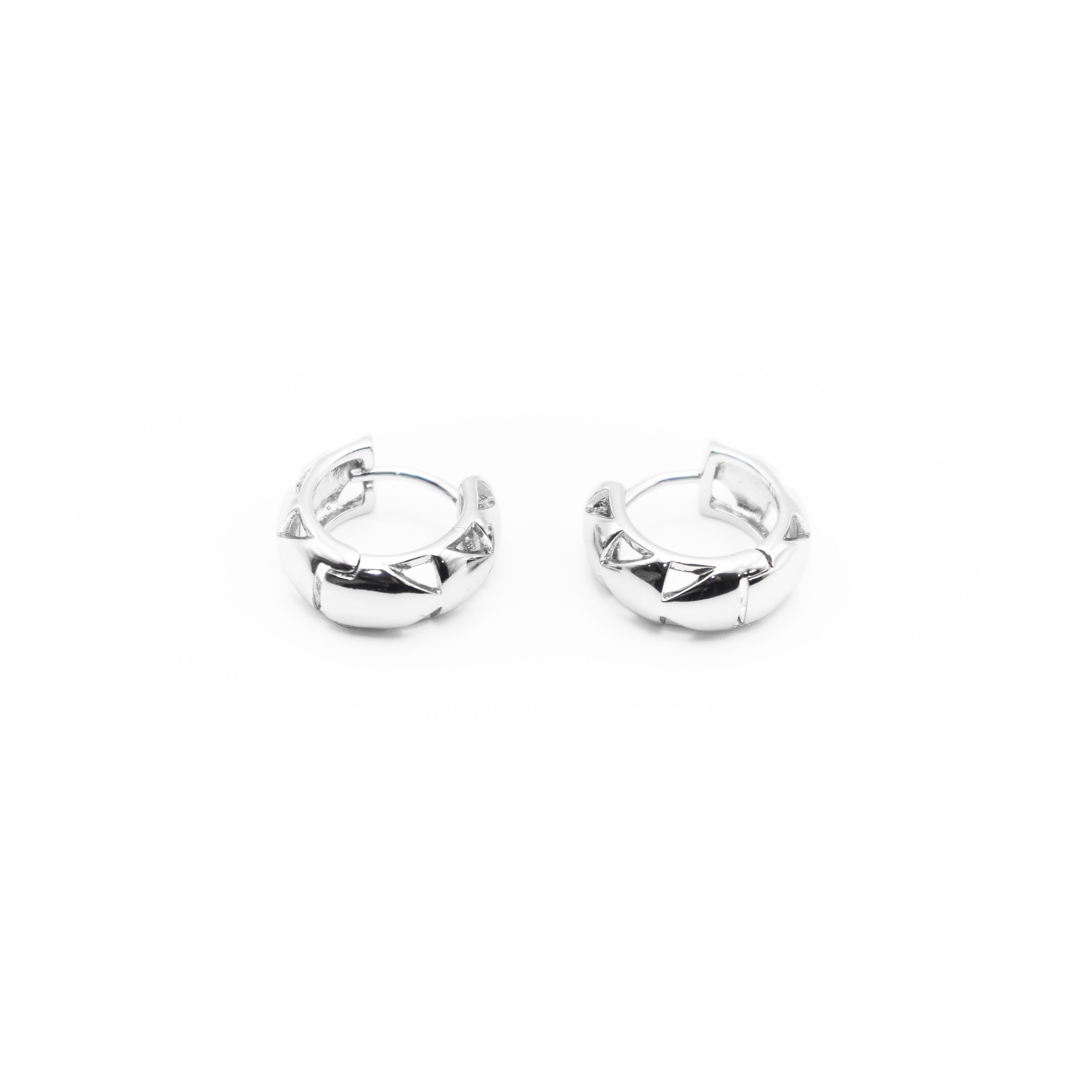 Aretes De Argolla Con Circonia