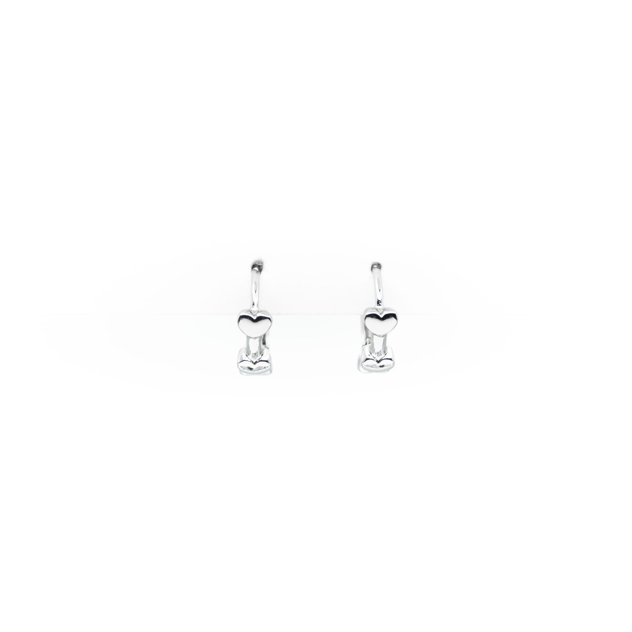 Aretes De Argolla De Corazones