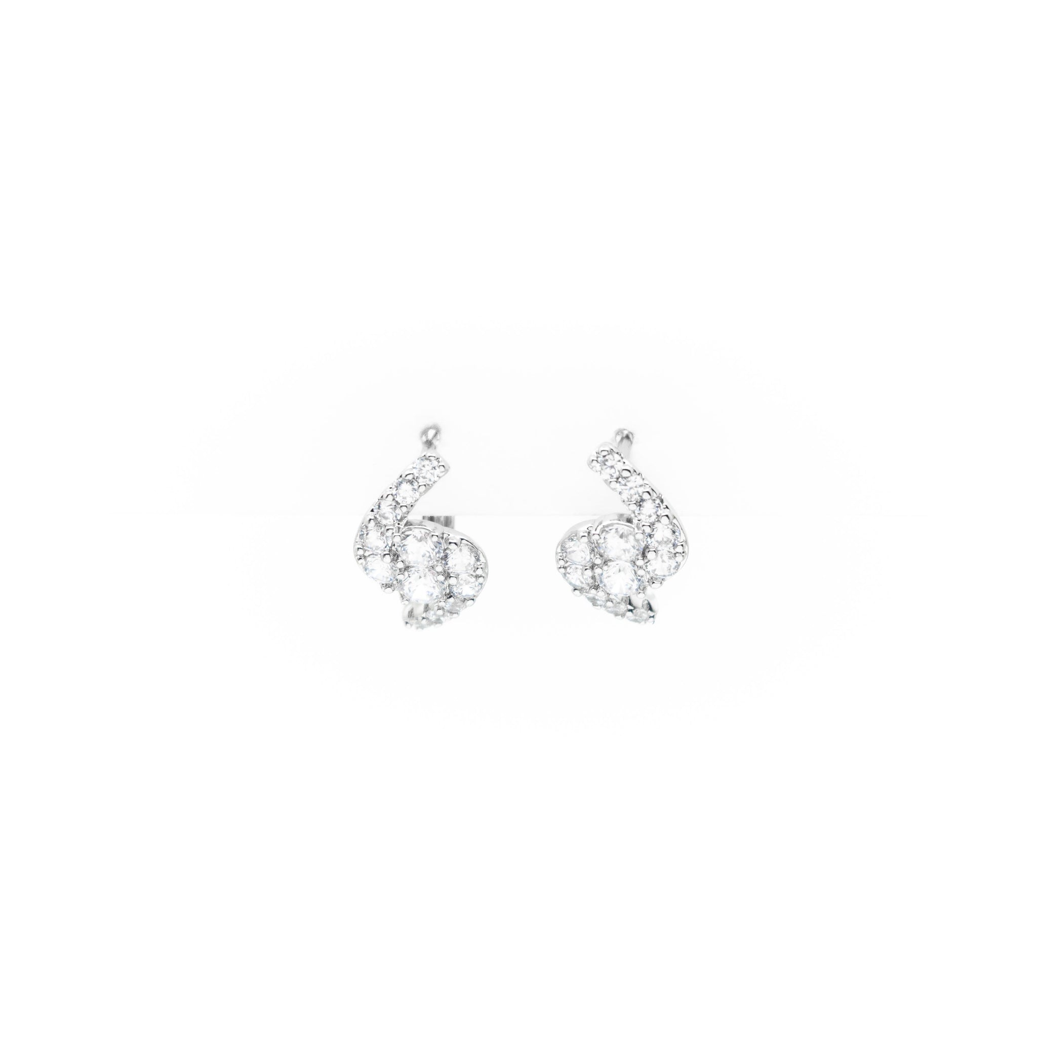 Aretes De Espiral Strass