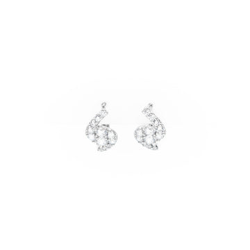 Aretes De Espiral Strass