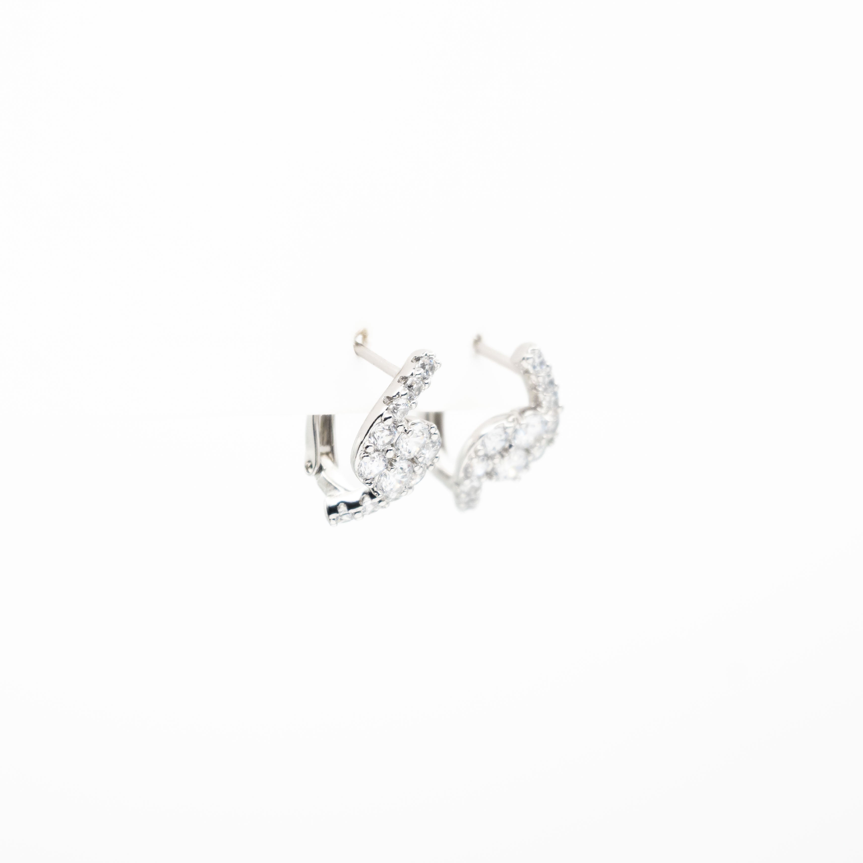Aretes De Espiral Strass