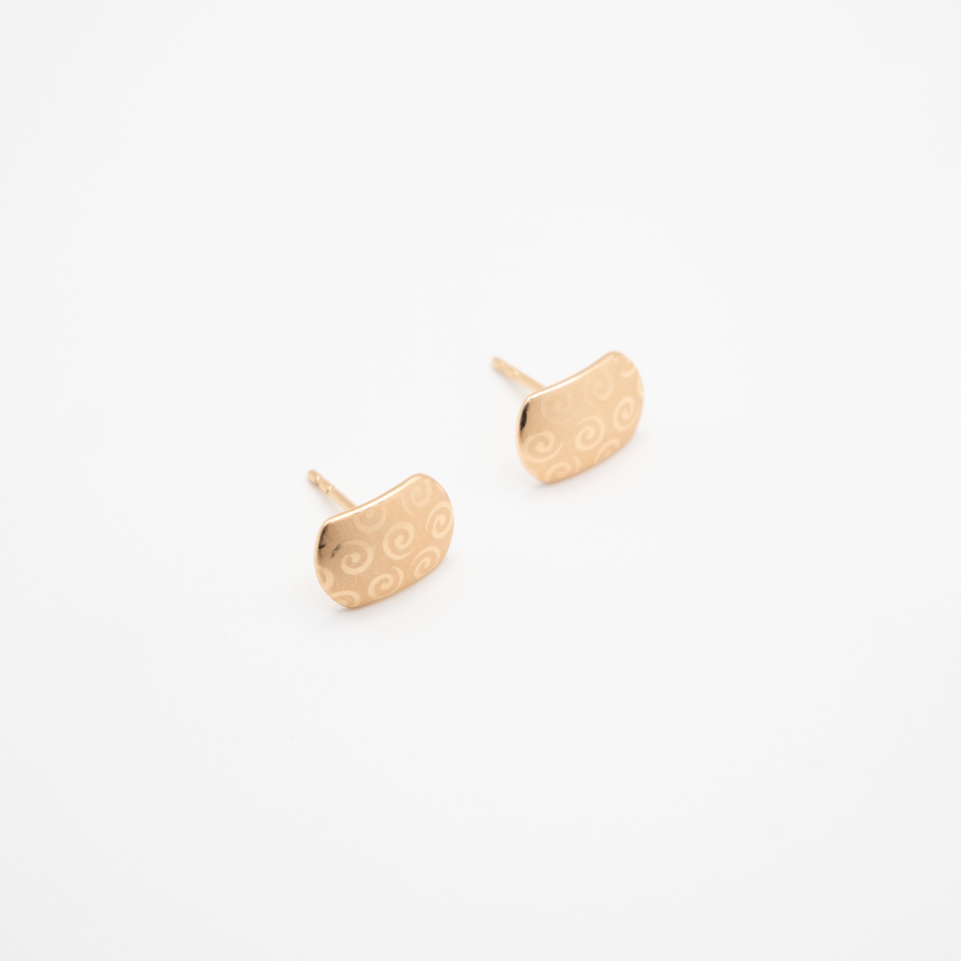 Aretes Cuadrados Con Patrón