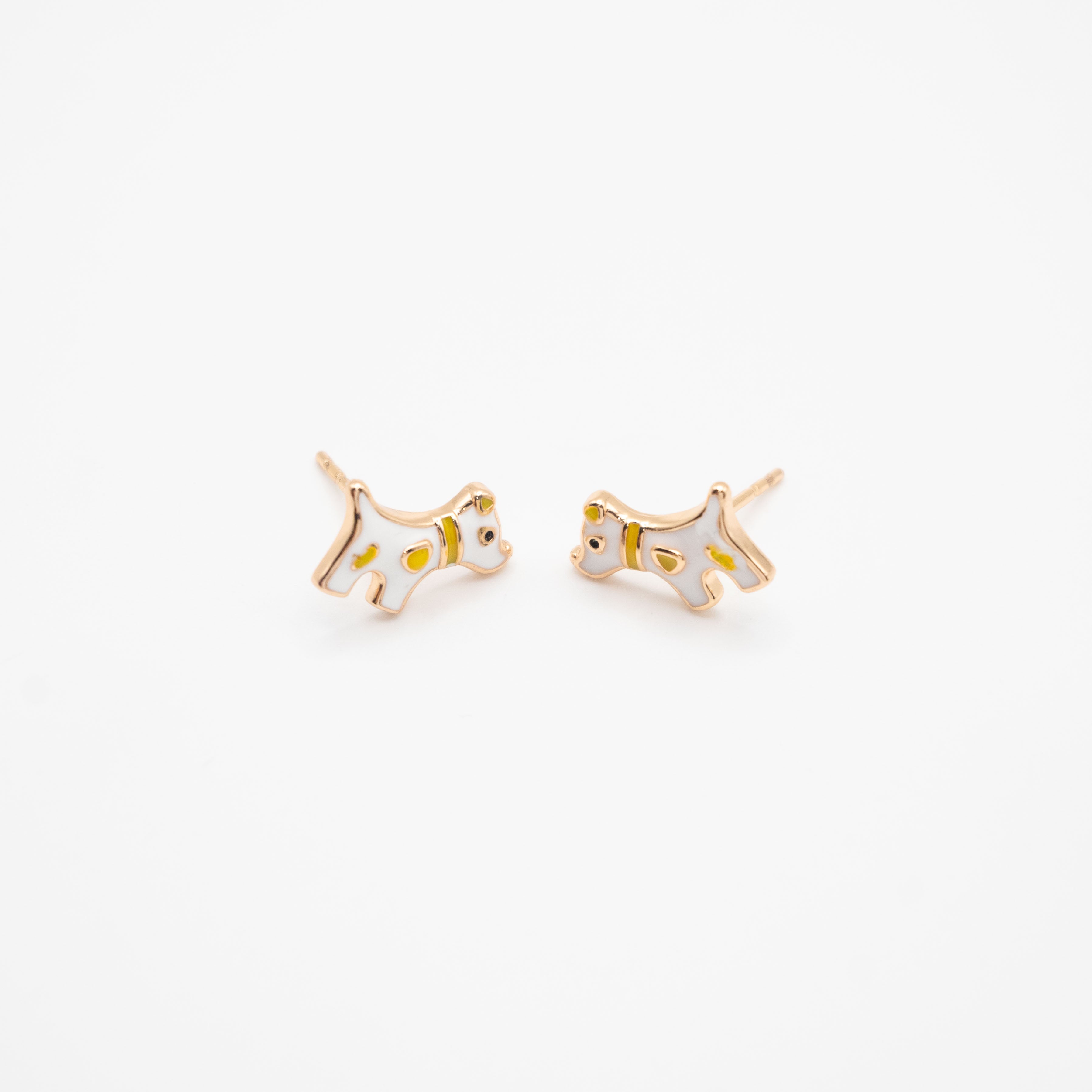 Aretes Con Dije De Perro