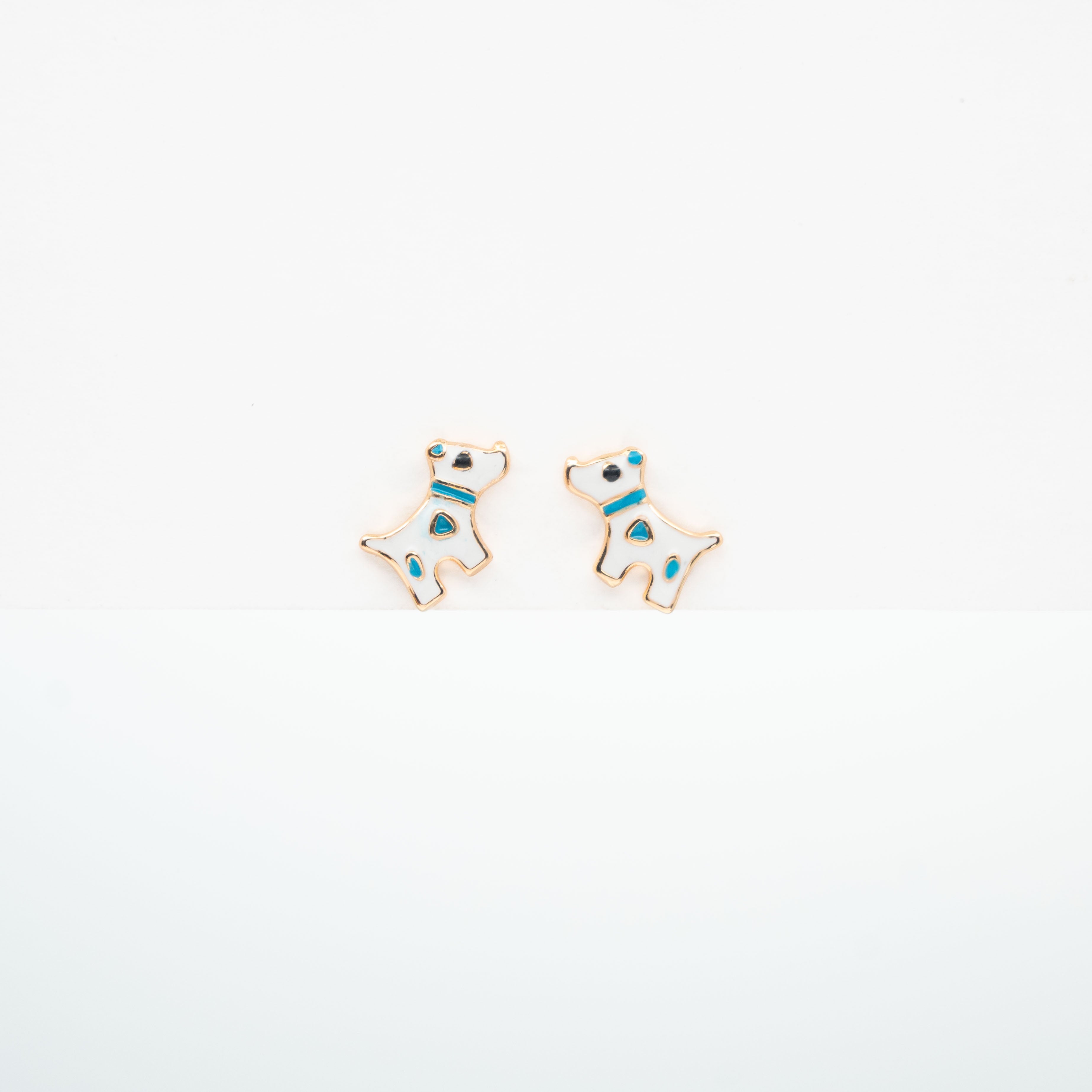 Aretes Con Dije De Perro