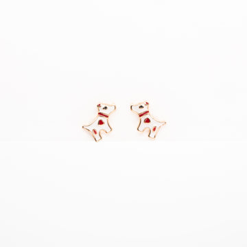 Aretes Con Dije De Perro