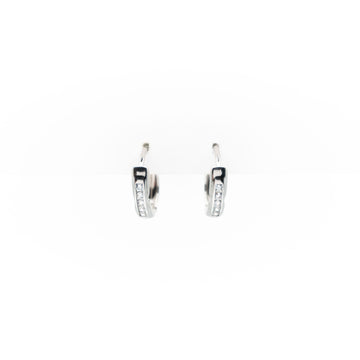 Aretes De Argolla Strass