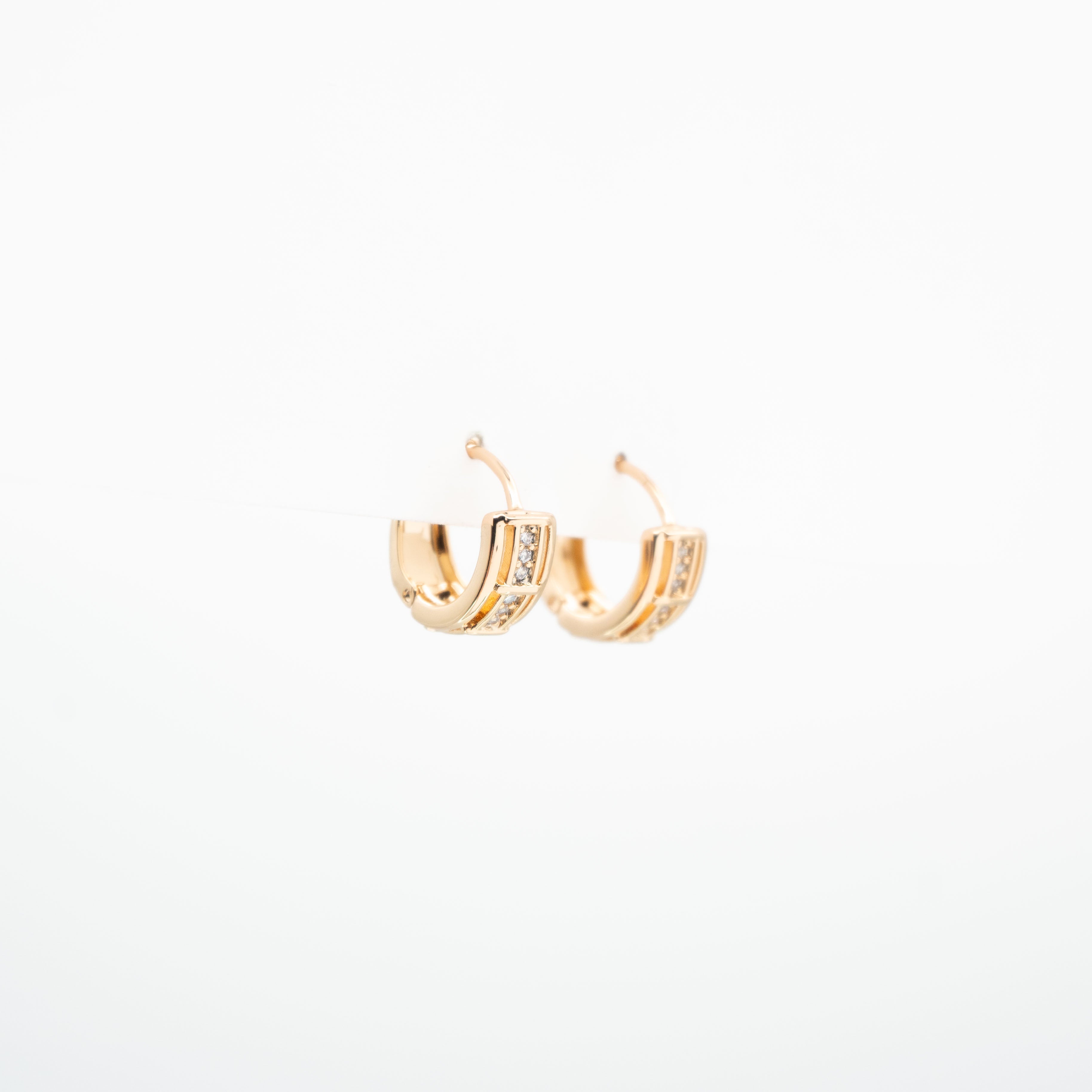 Aretes De Argolla Strass