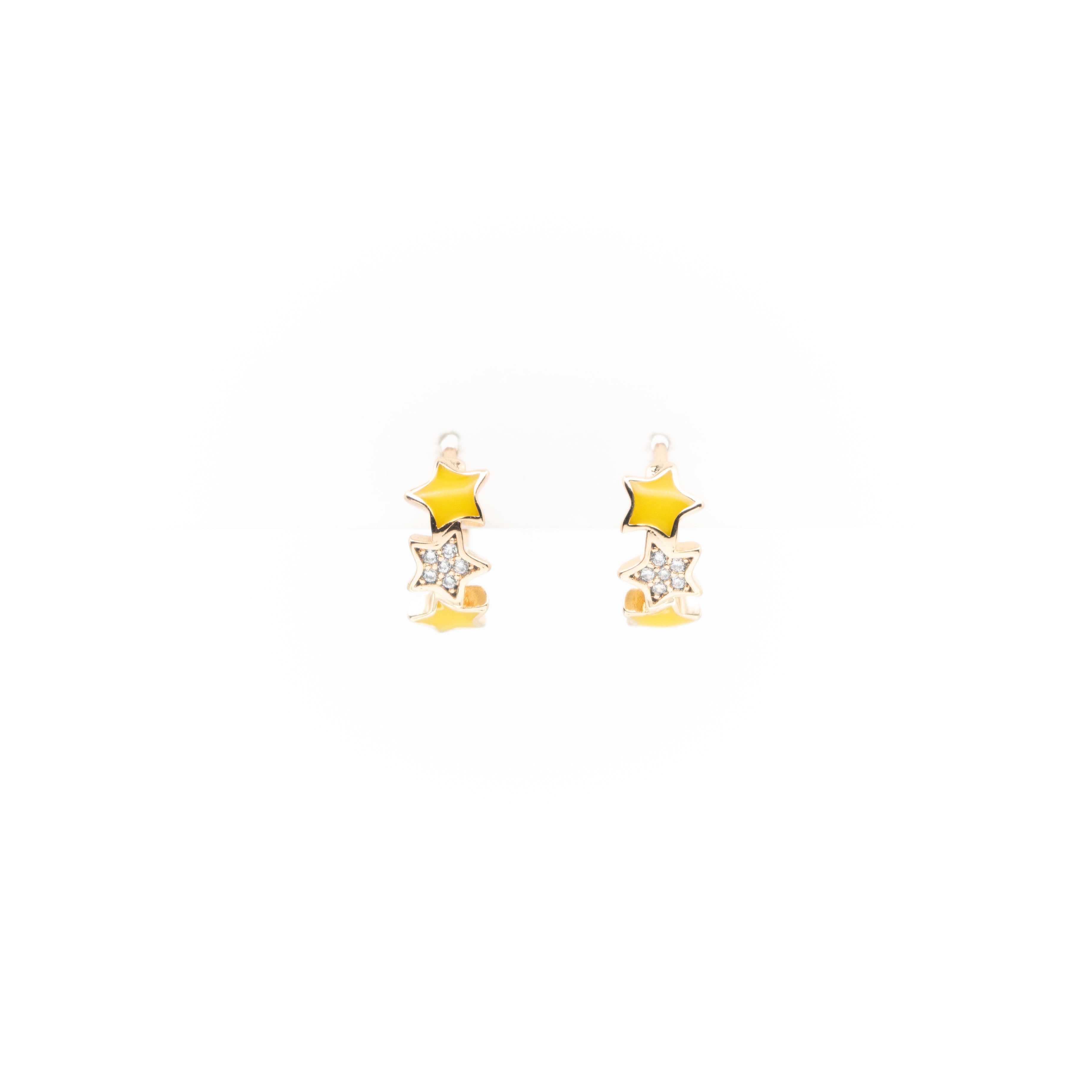 Aretes De Estrellas Strass