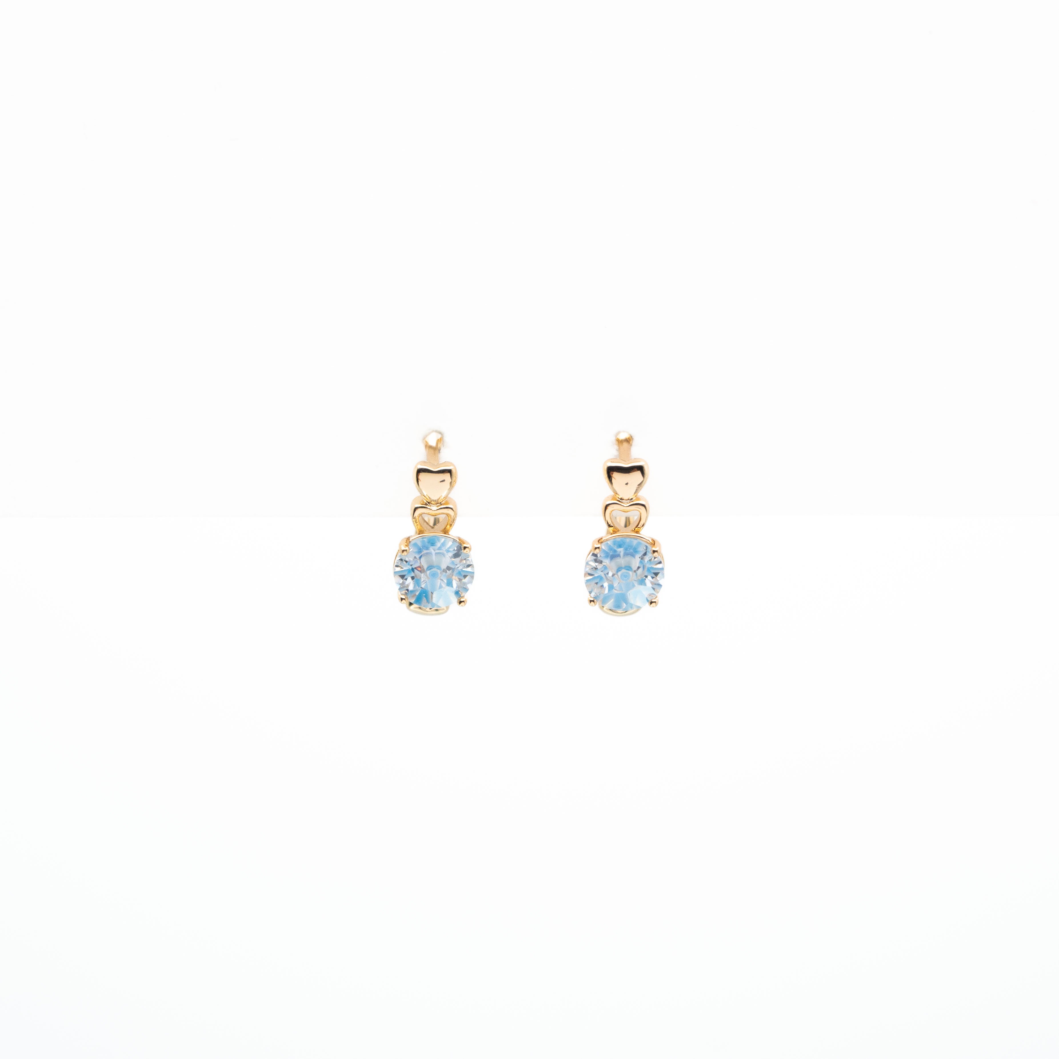 Aretes De Argolla Circonia