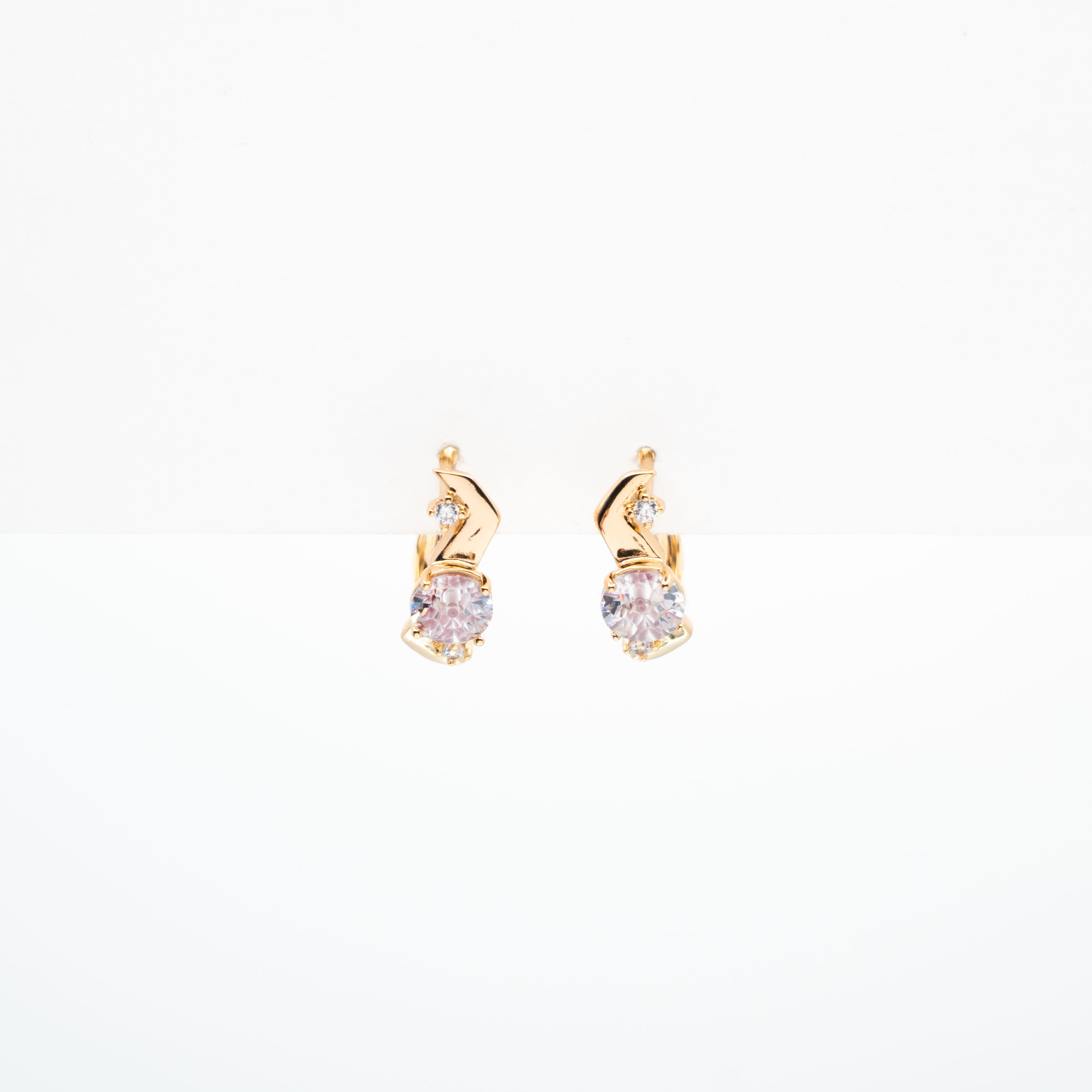 Aretes De Argolla Circonia