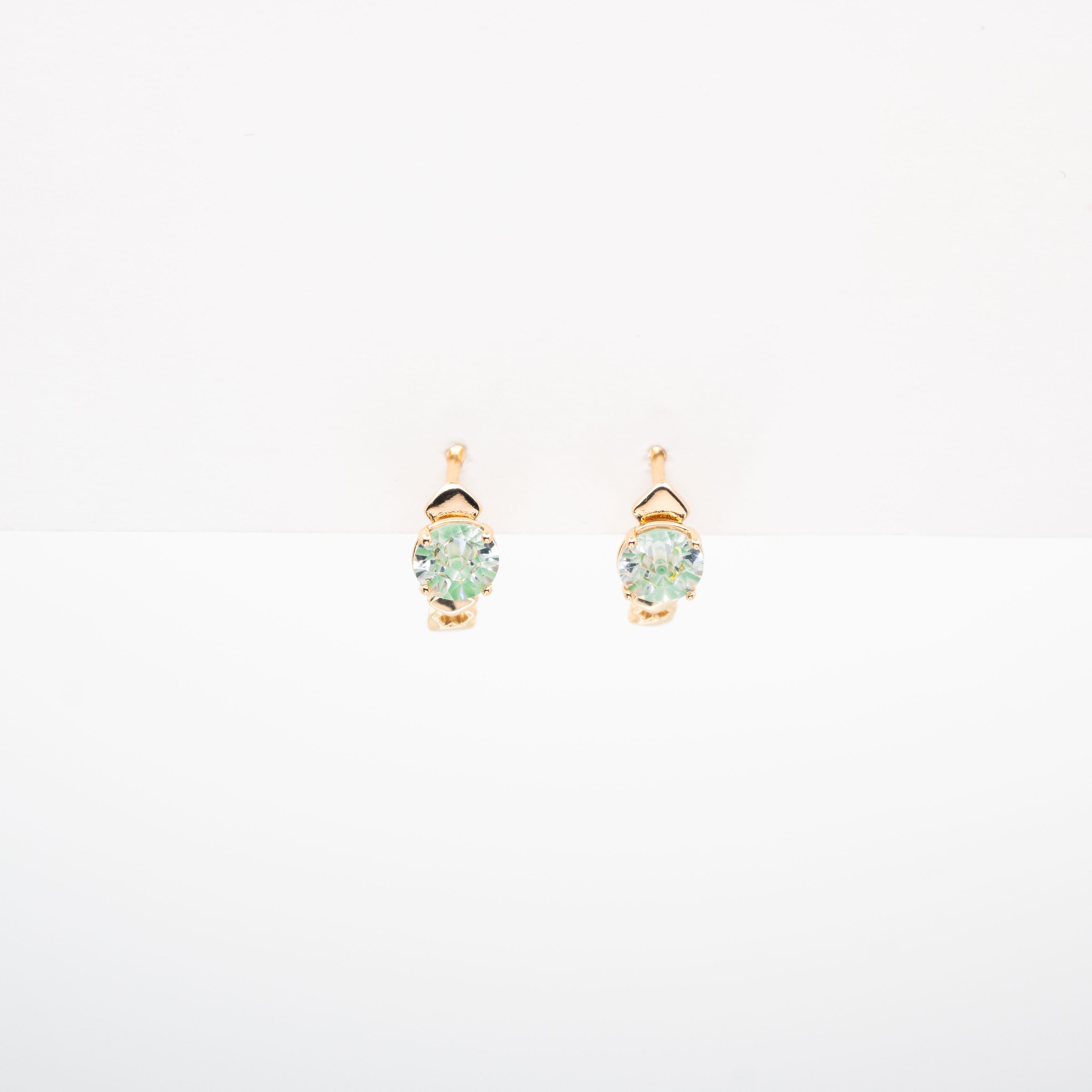 Aretes De Argolla Circonia