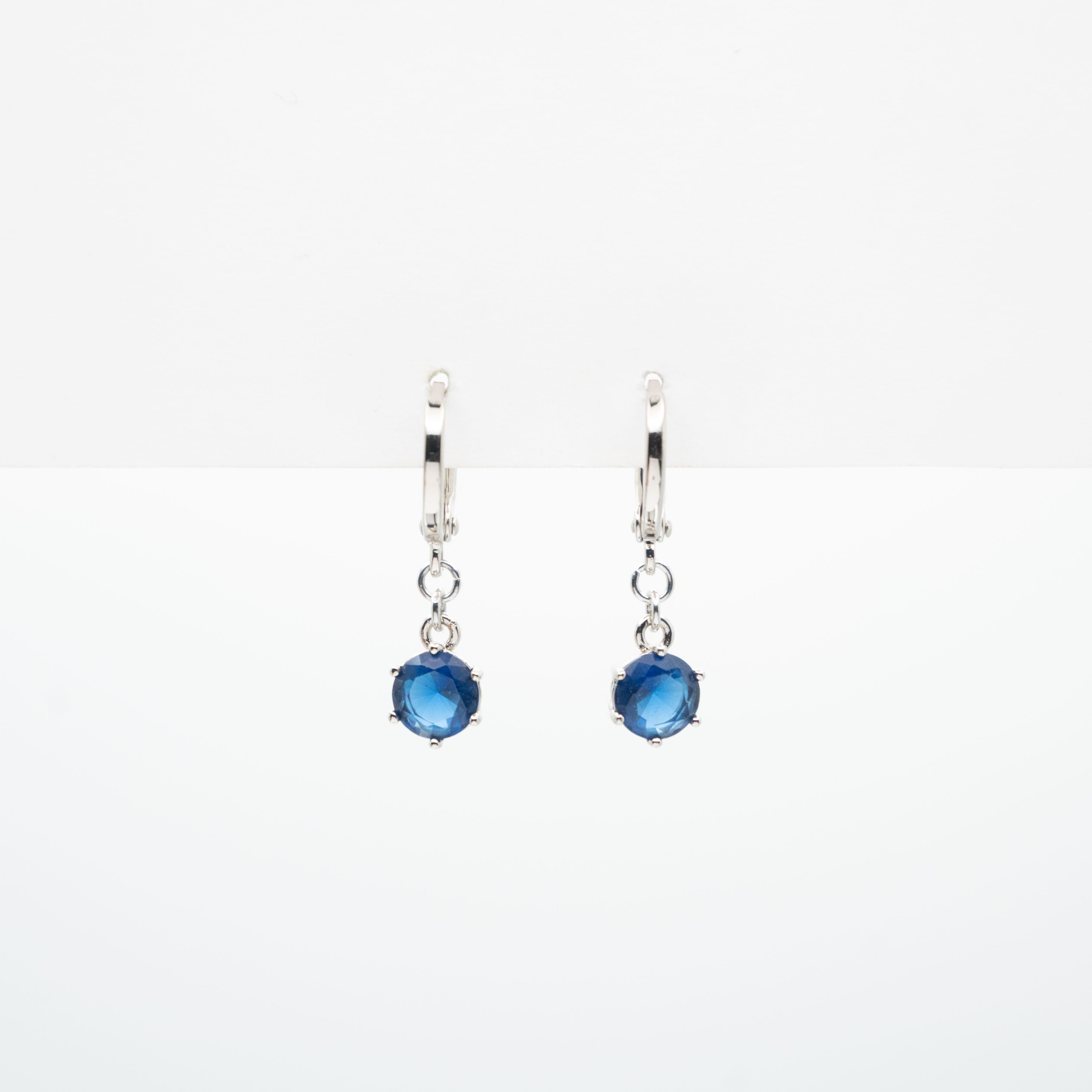 Aretes De Argolla Con Circonia