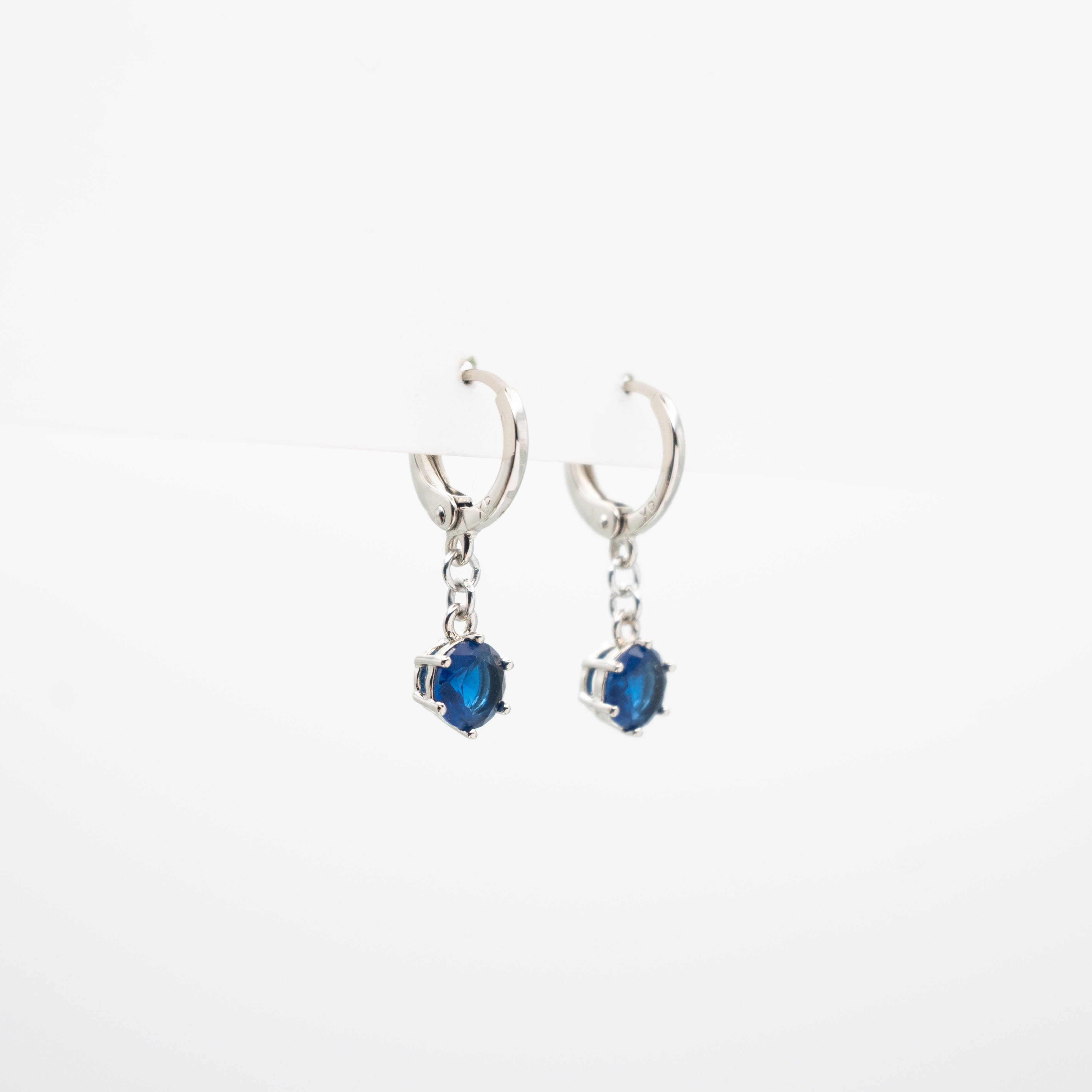 Aretes De Argolla Con Circonia