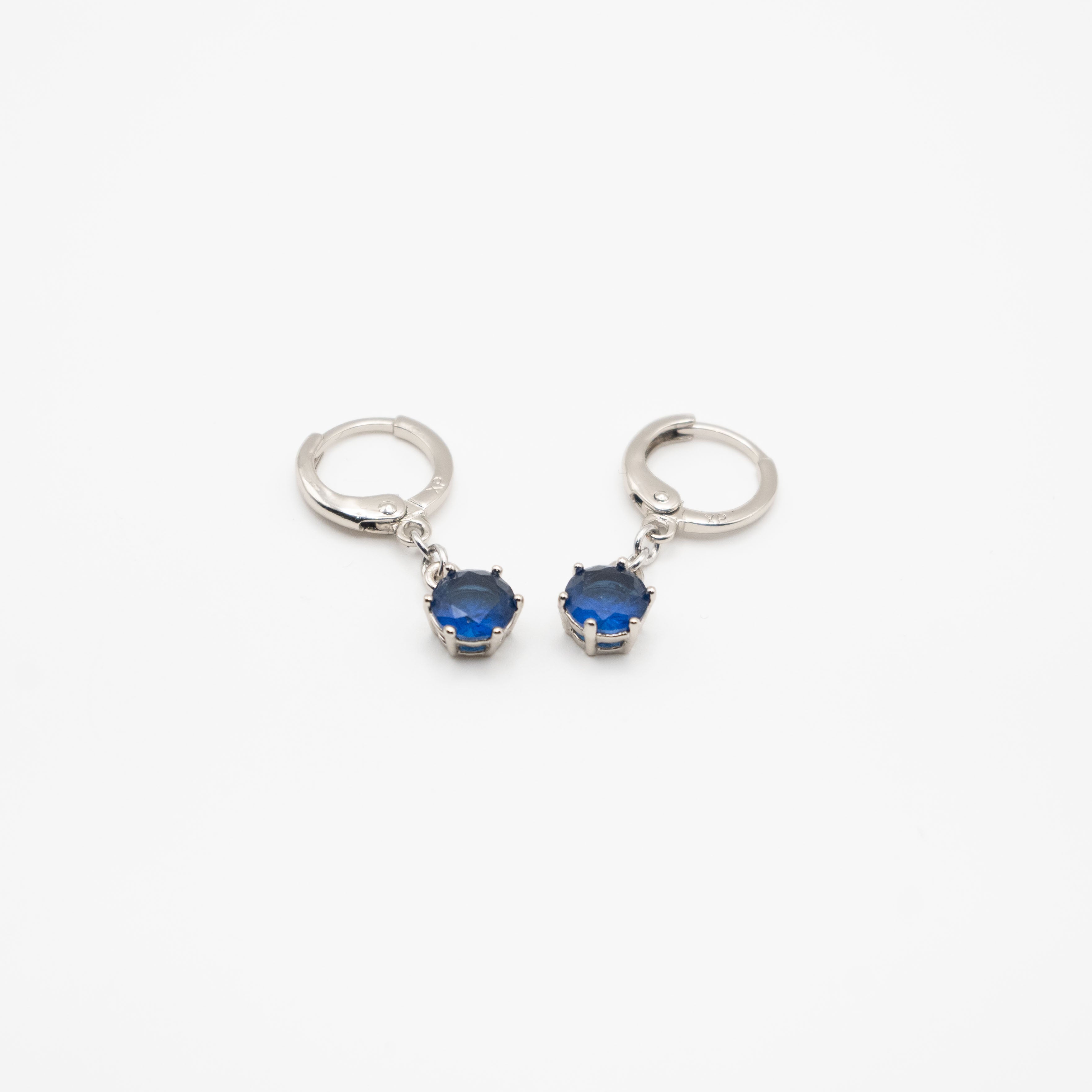 Aretes De Argolla Con Circonia