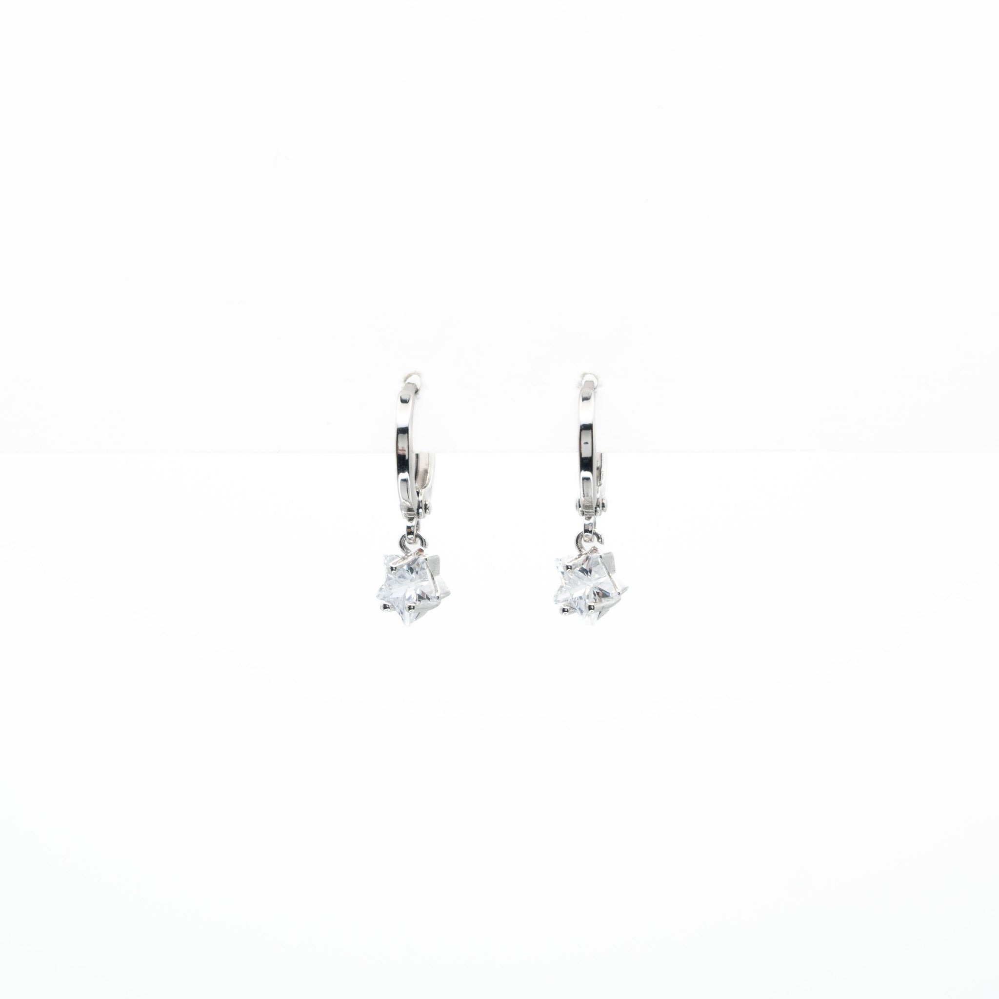 Aretes De Argolla Con Circonia