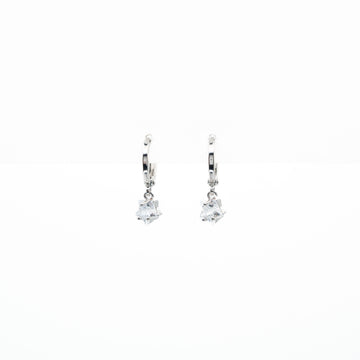 Aretes De Argolla Con Circonia