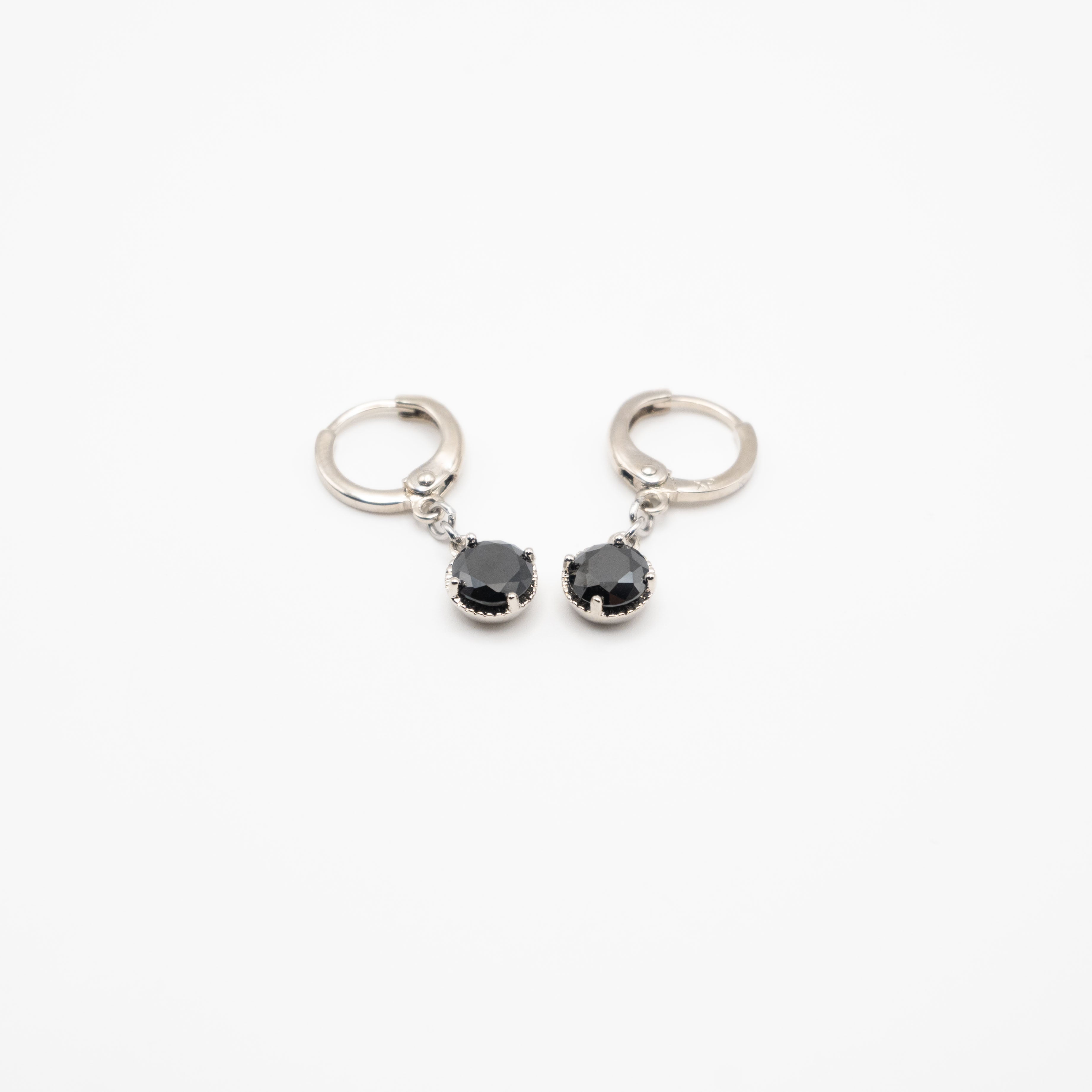Aretes De Argolla Con Circonia