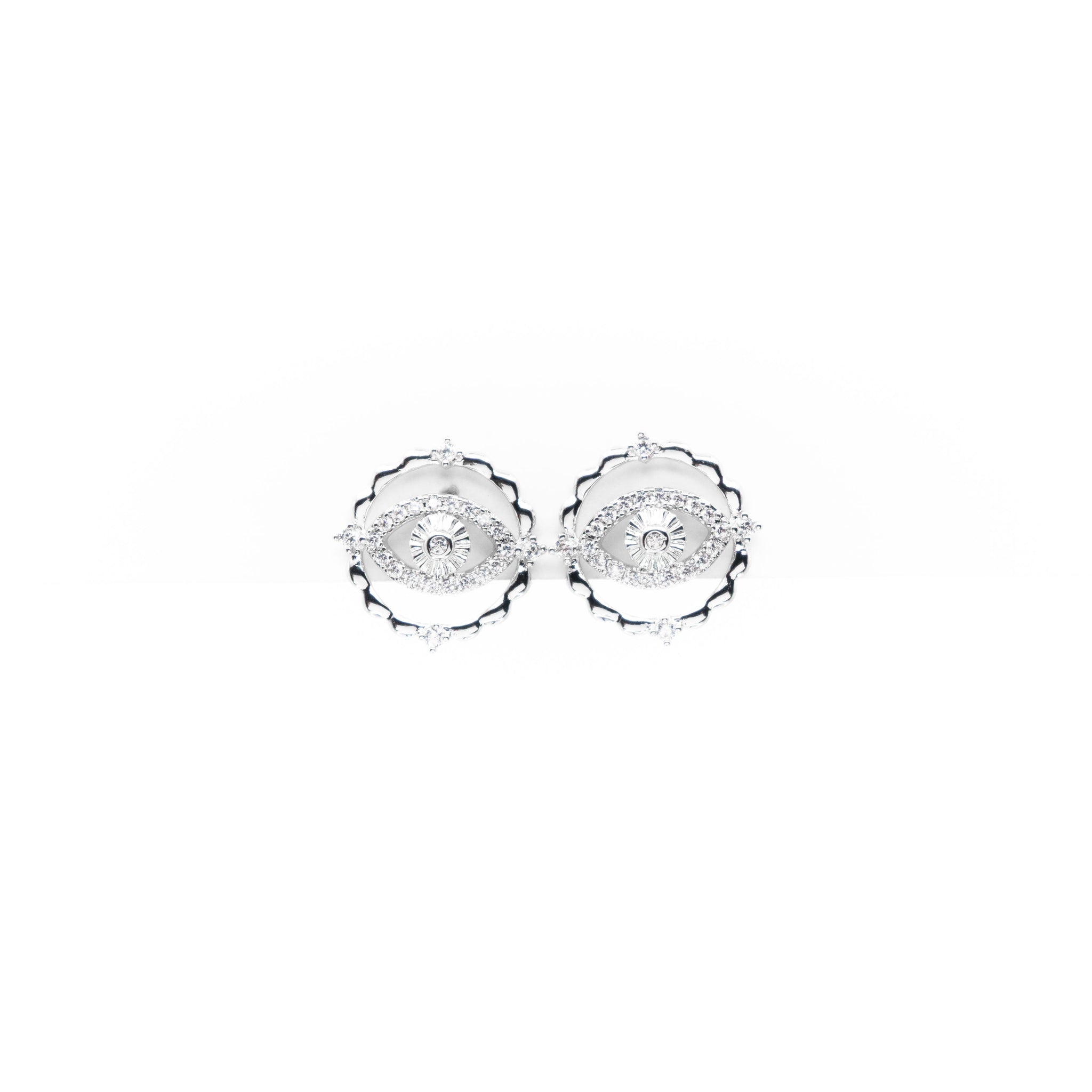 Aretes De Ojo Strass