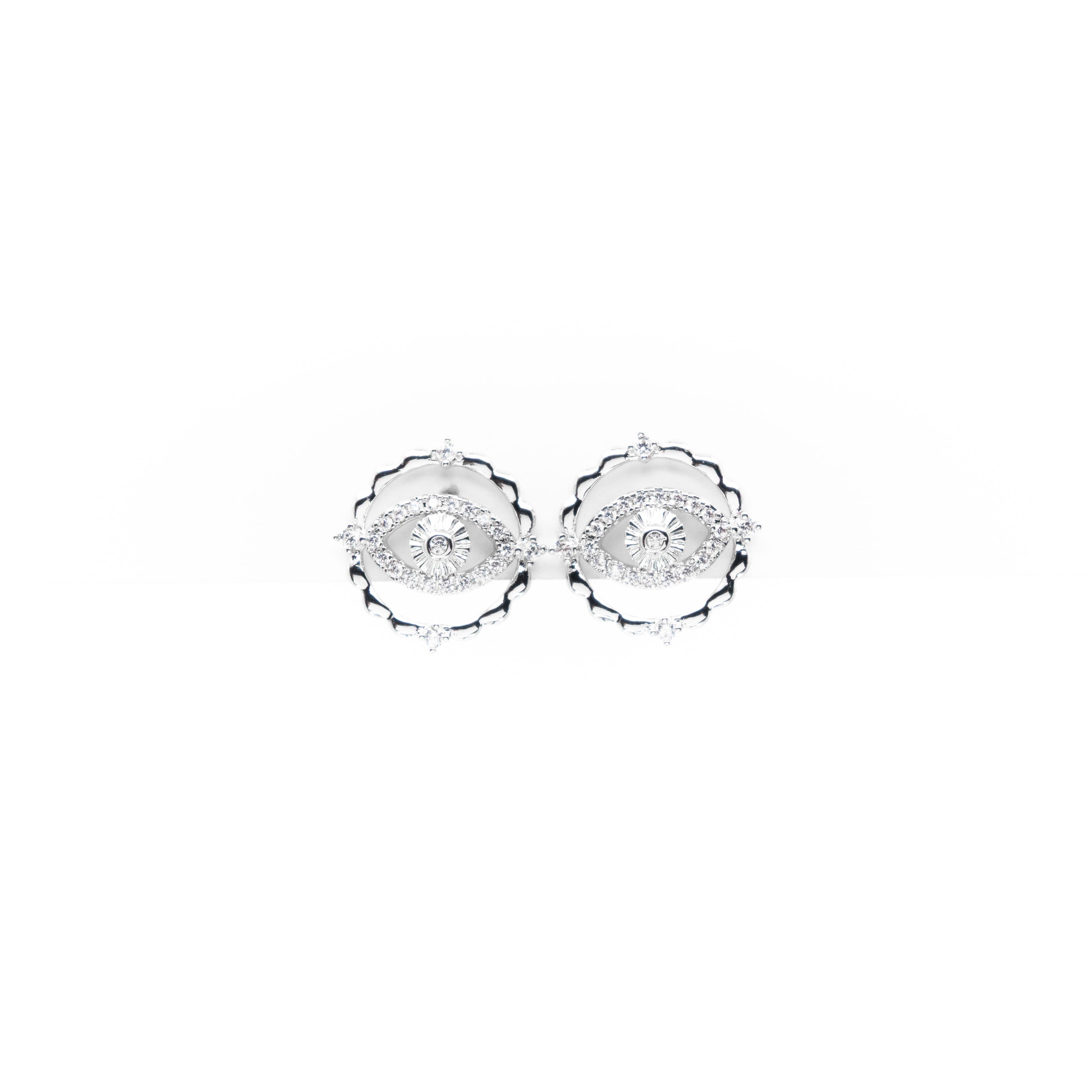 Aretes De Ojo Strass