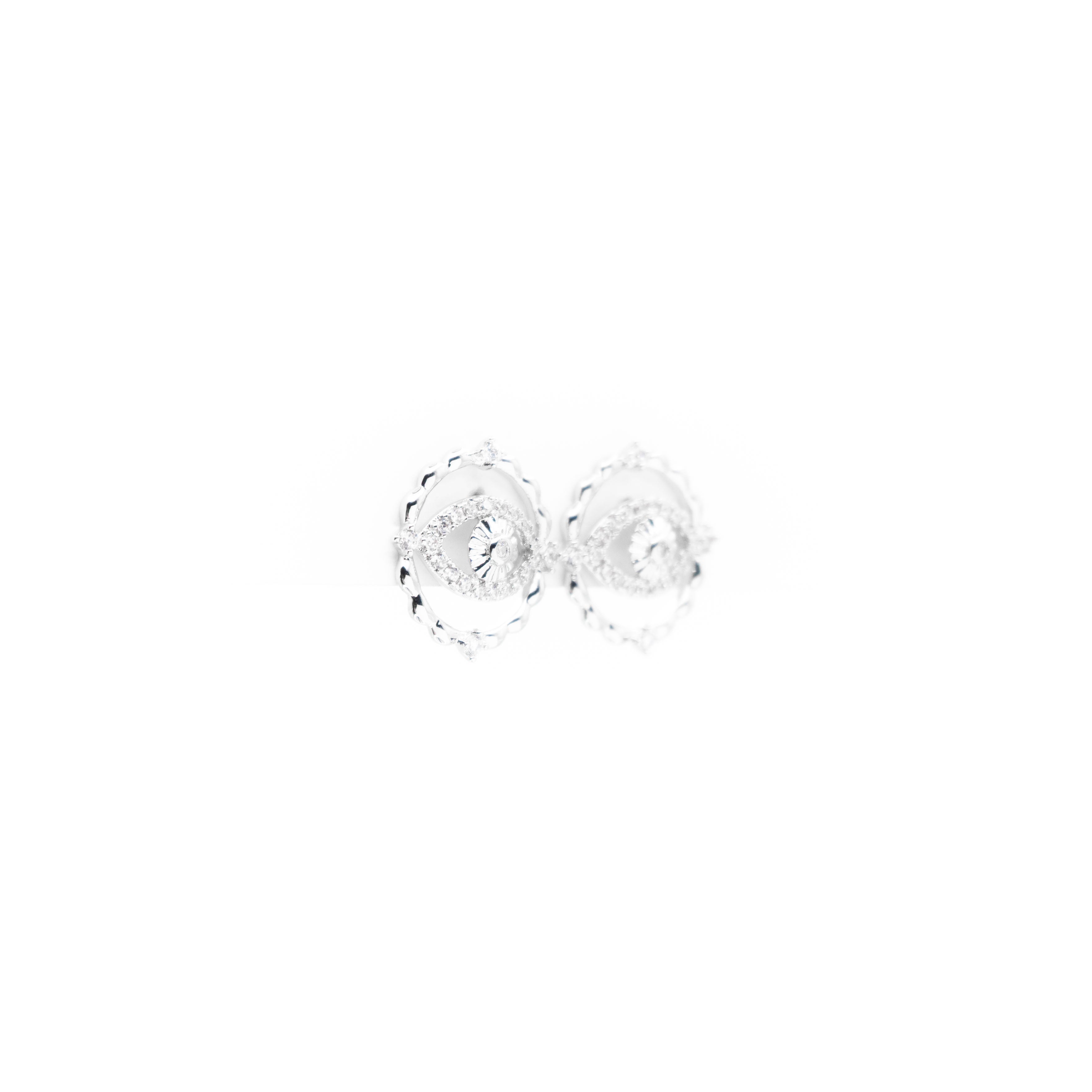 Aretes De Ojo Strass