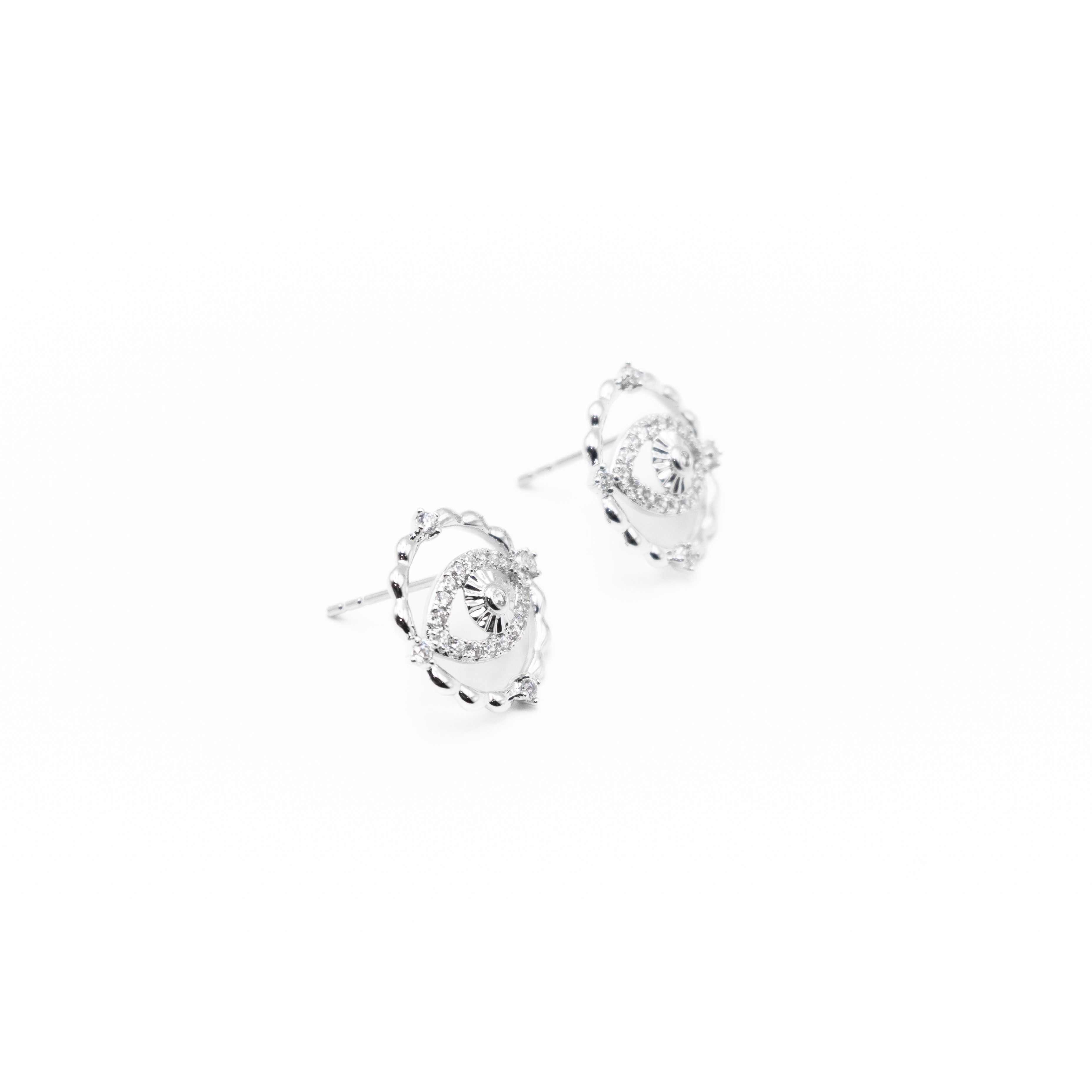 Aretes De Ojo Strass