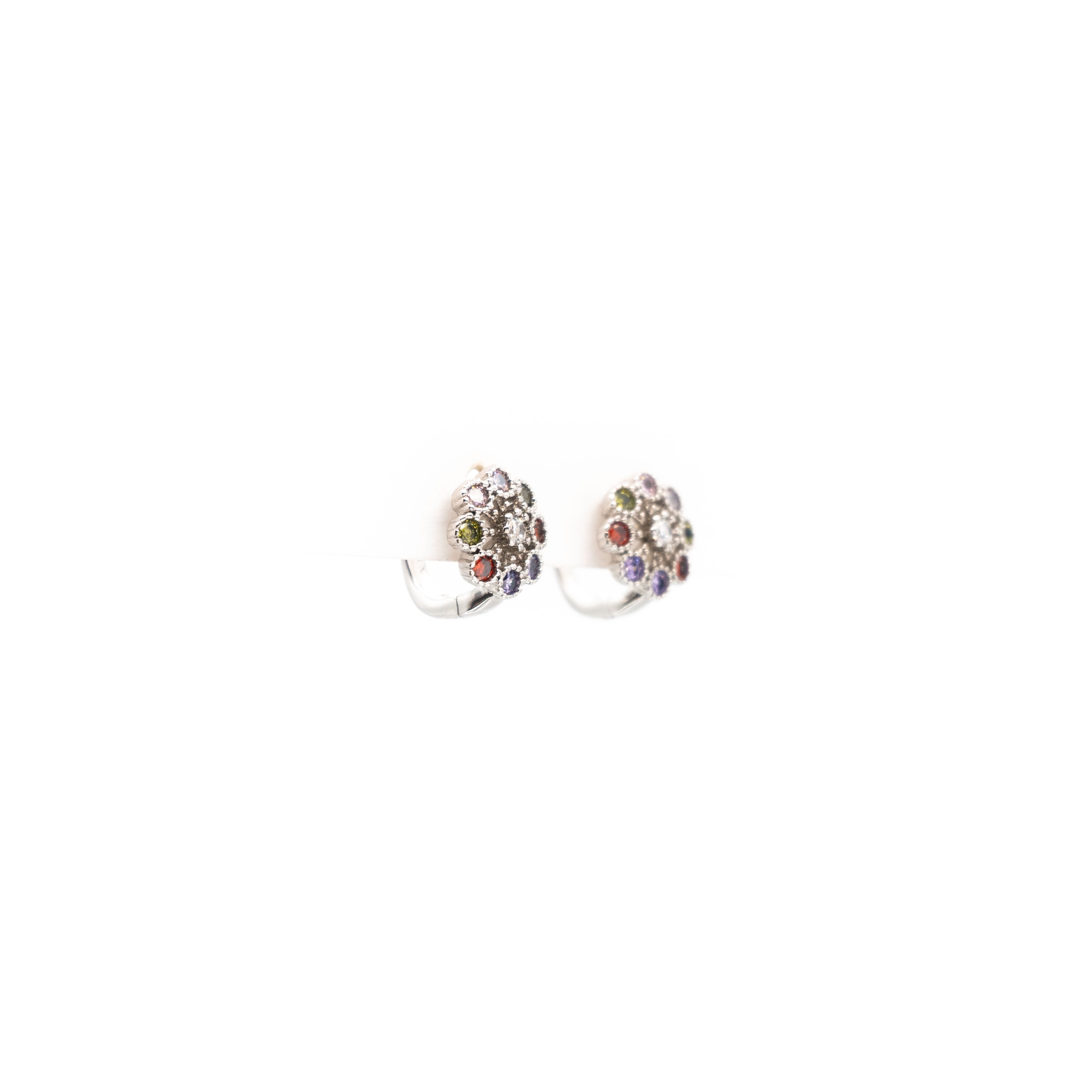 Aretes De Copo Con Circonia