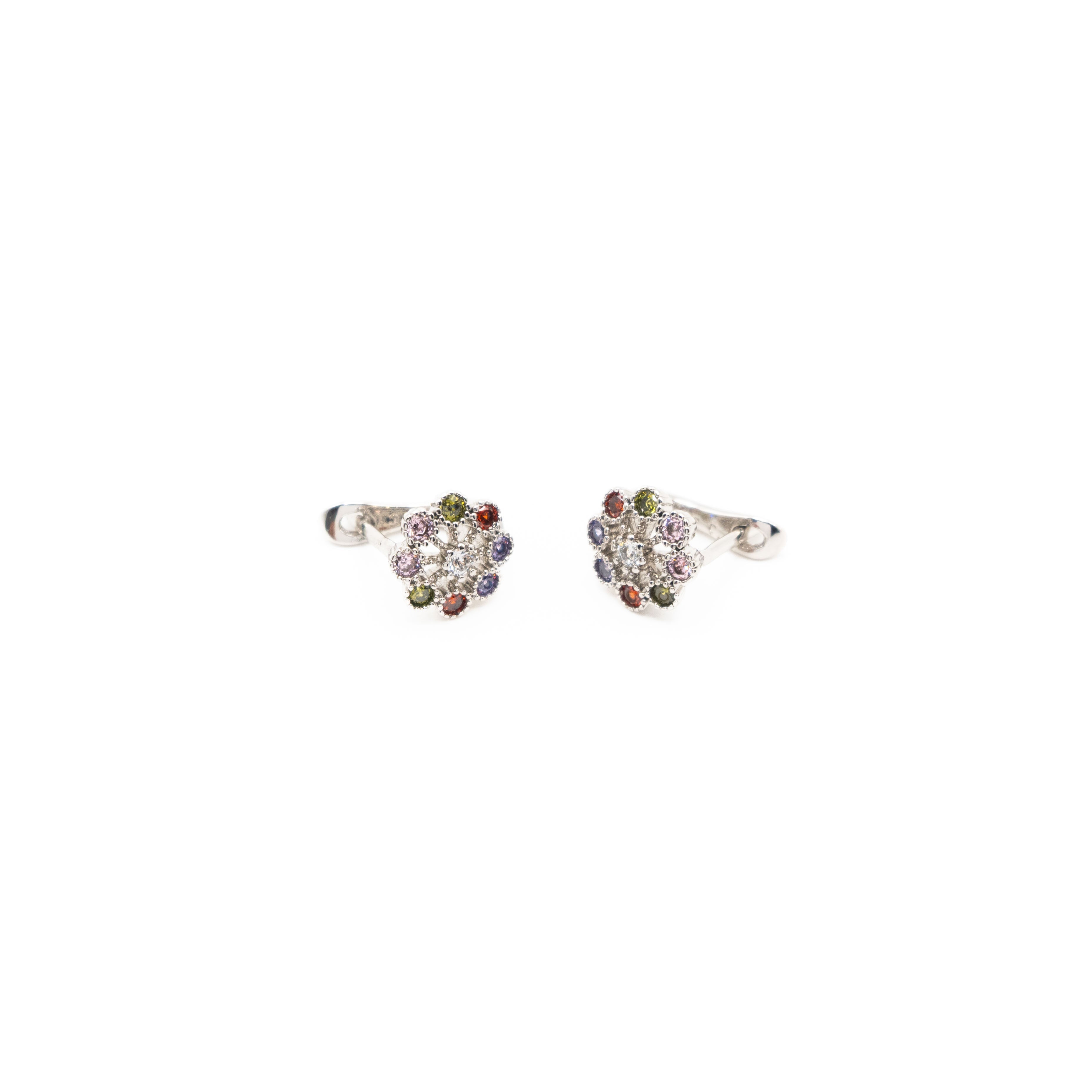 Aretes De Copo Con Circonia