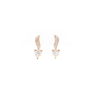 Aretes De Zorro Strass