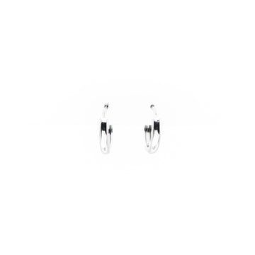 Aretes De Argolla Plateada