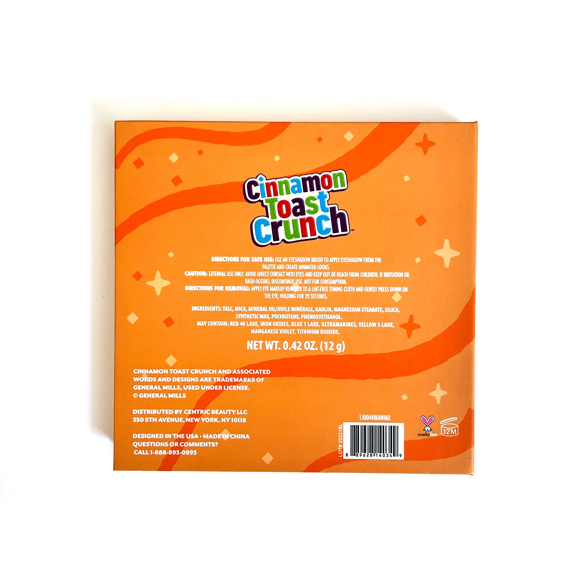 Cinnamon Toast Crunch Paleta De Sombras