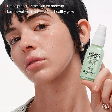 Youth To The People Superfood Skin Drip Smooth + Glow Barrier Serum with Peptides + Niacinamide