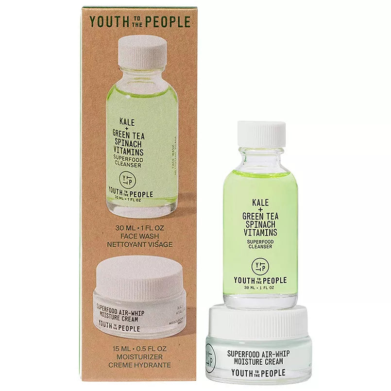 Youth To The People Youth Stacks: Daily Skin Health Your Way – Travel Duo