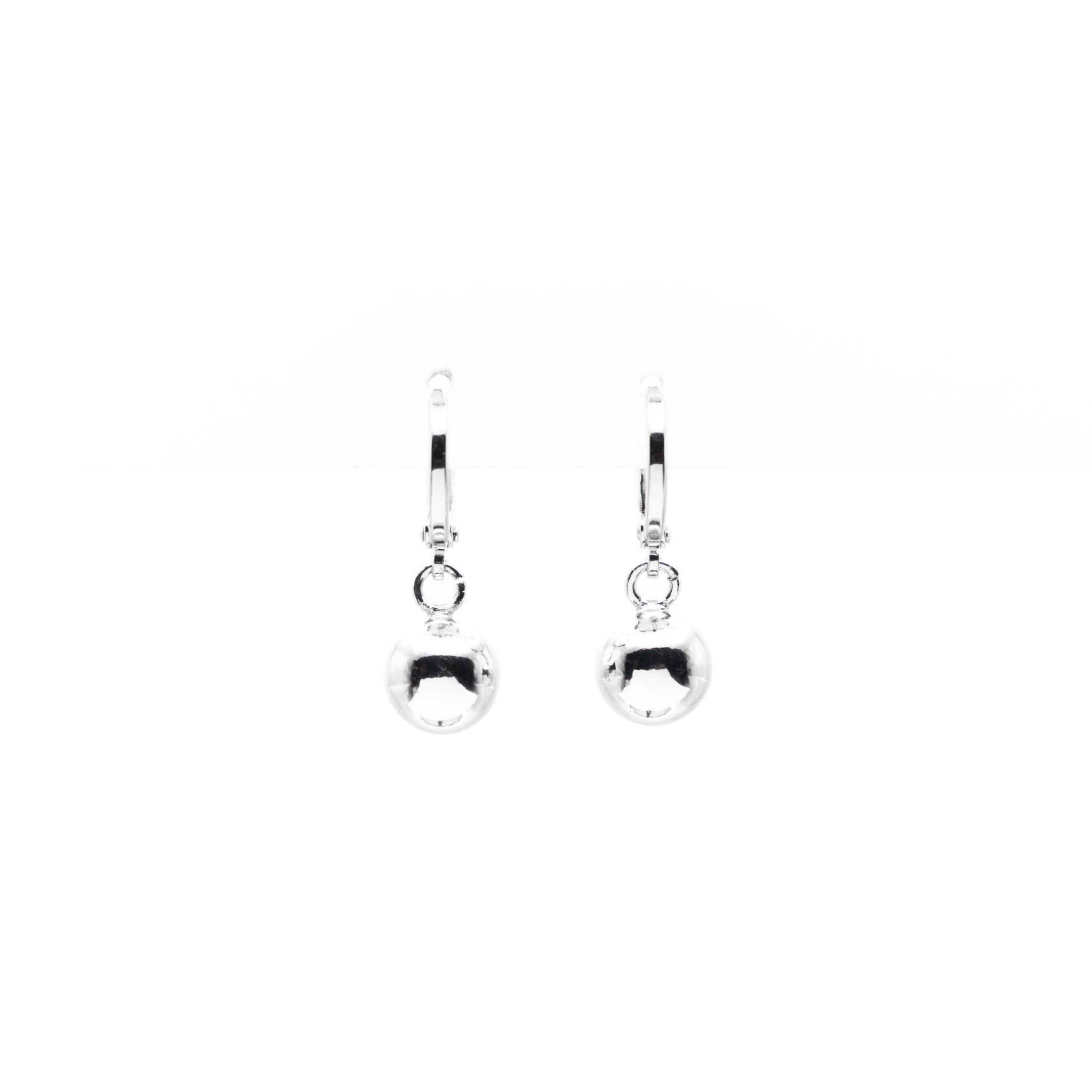 Aretes De Esfera Colgante