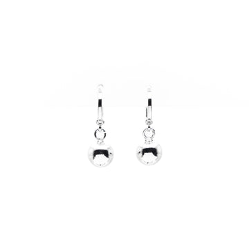 Aretes De Esfera Colgante