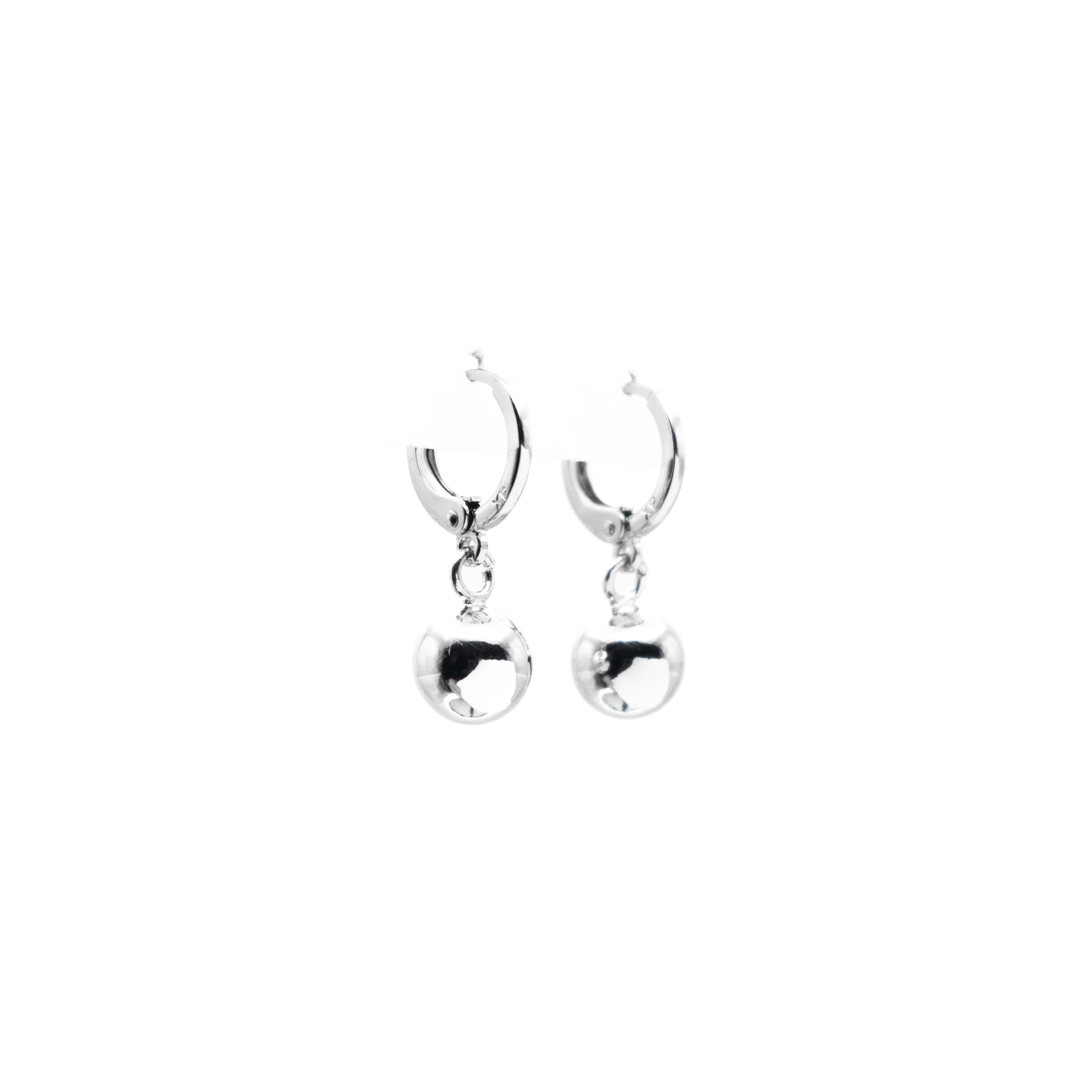 Aretes De Esfera Colgante